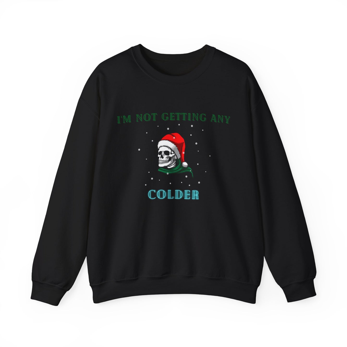 Funny skeleton Christmas Sweatshirt Gift, Unisex, Mens, Women, Adult Holiday Shirt. Minimal Merry Xmas Co Hoodie