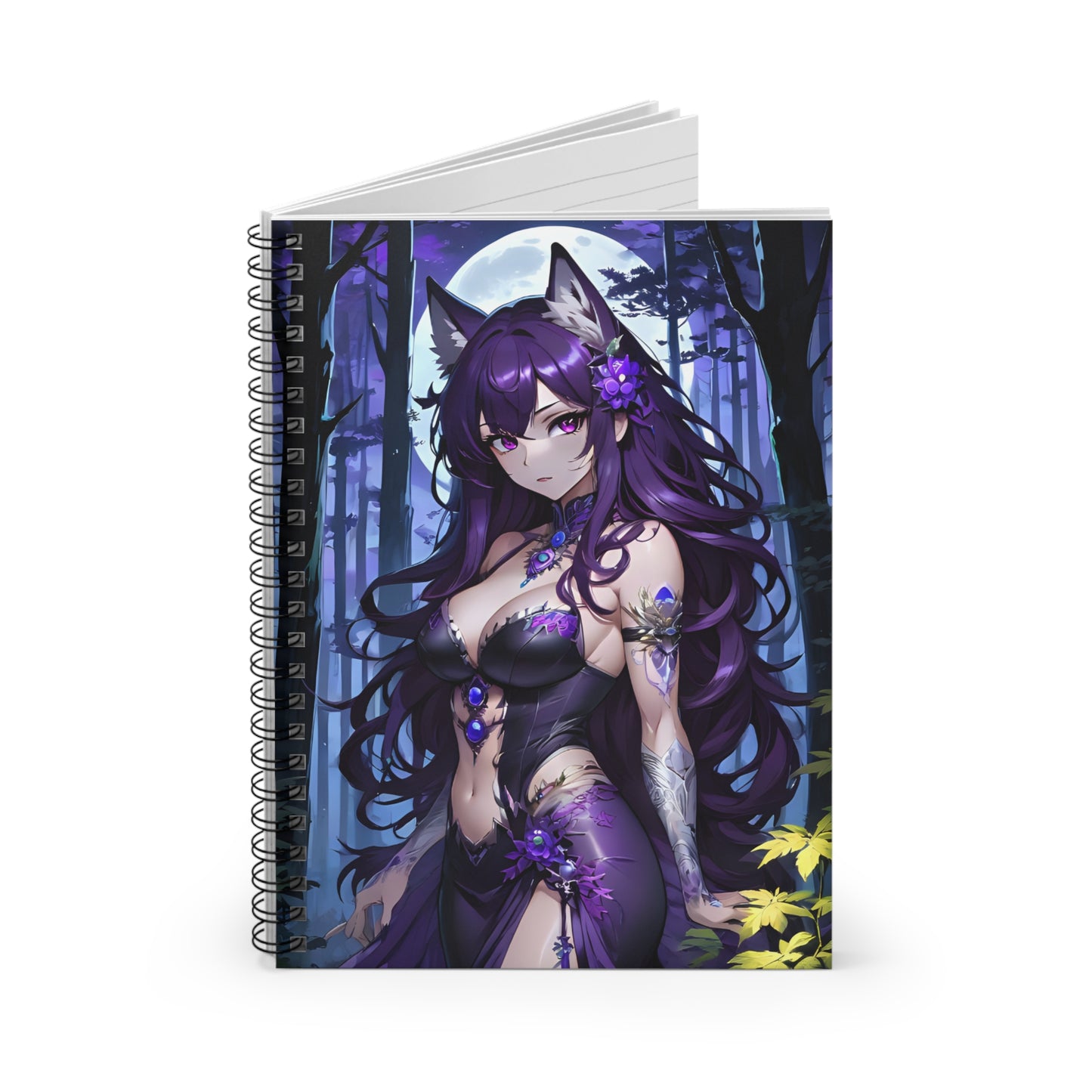 Amethyst Wolf Deity, Notebook