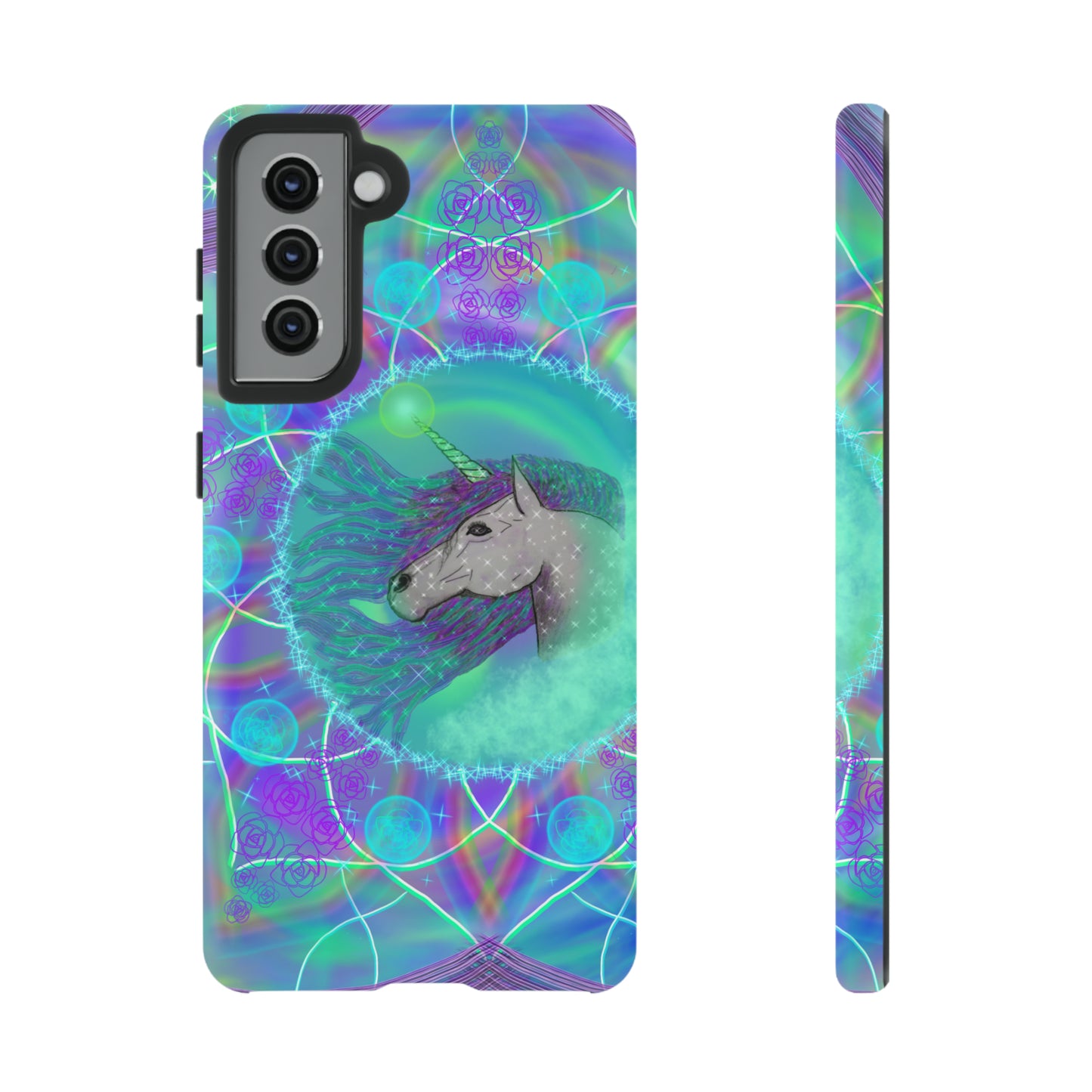 Mystic Unicorn Protective Phone Case, Samsung, iPhone, Pixel, all sizes