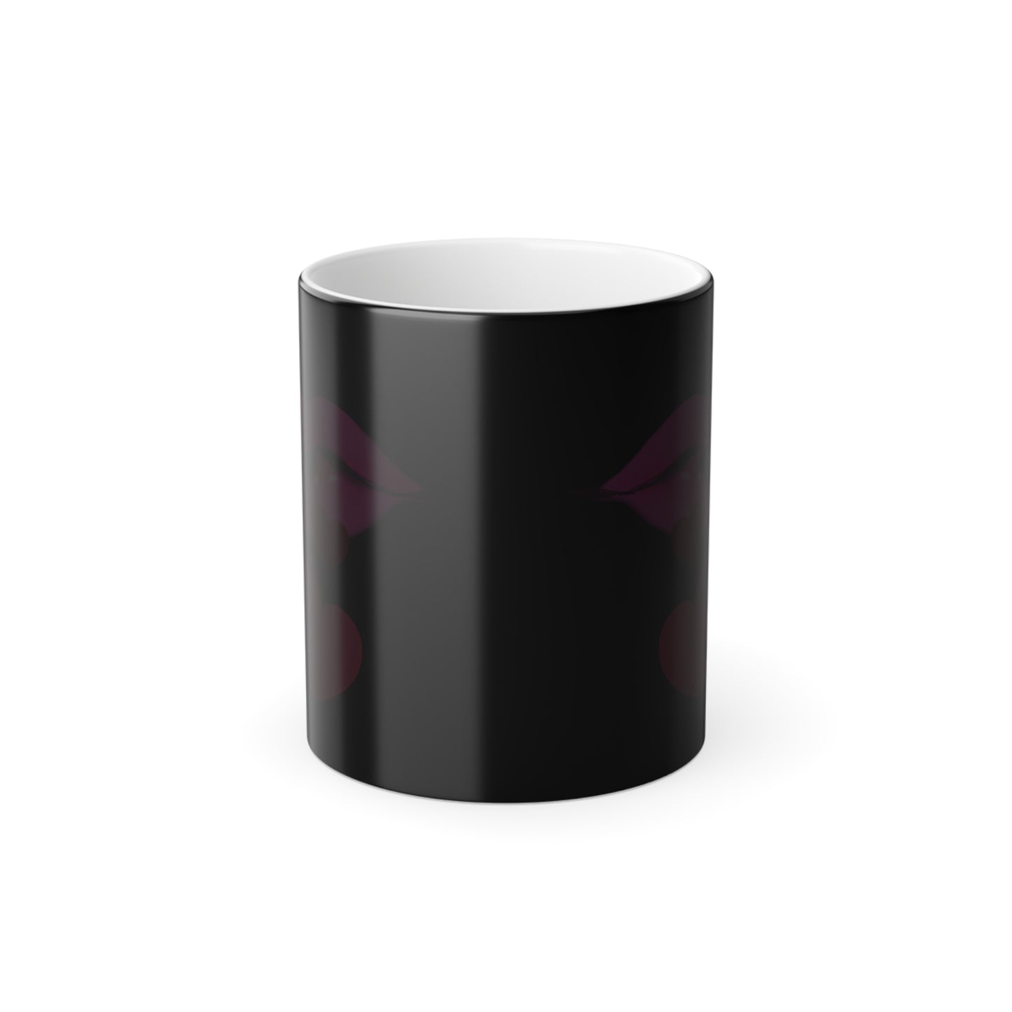 Blowing you kisses, Color Morphing Mug, 11oz, Valentines Day Gift, Gift For Her, Gift For Him