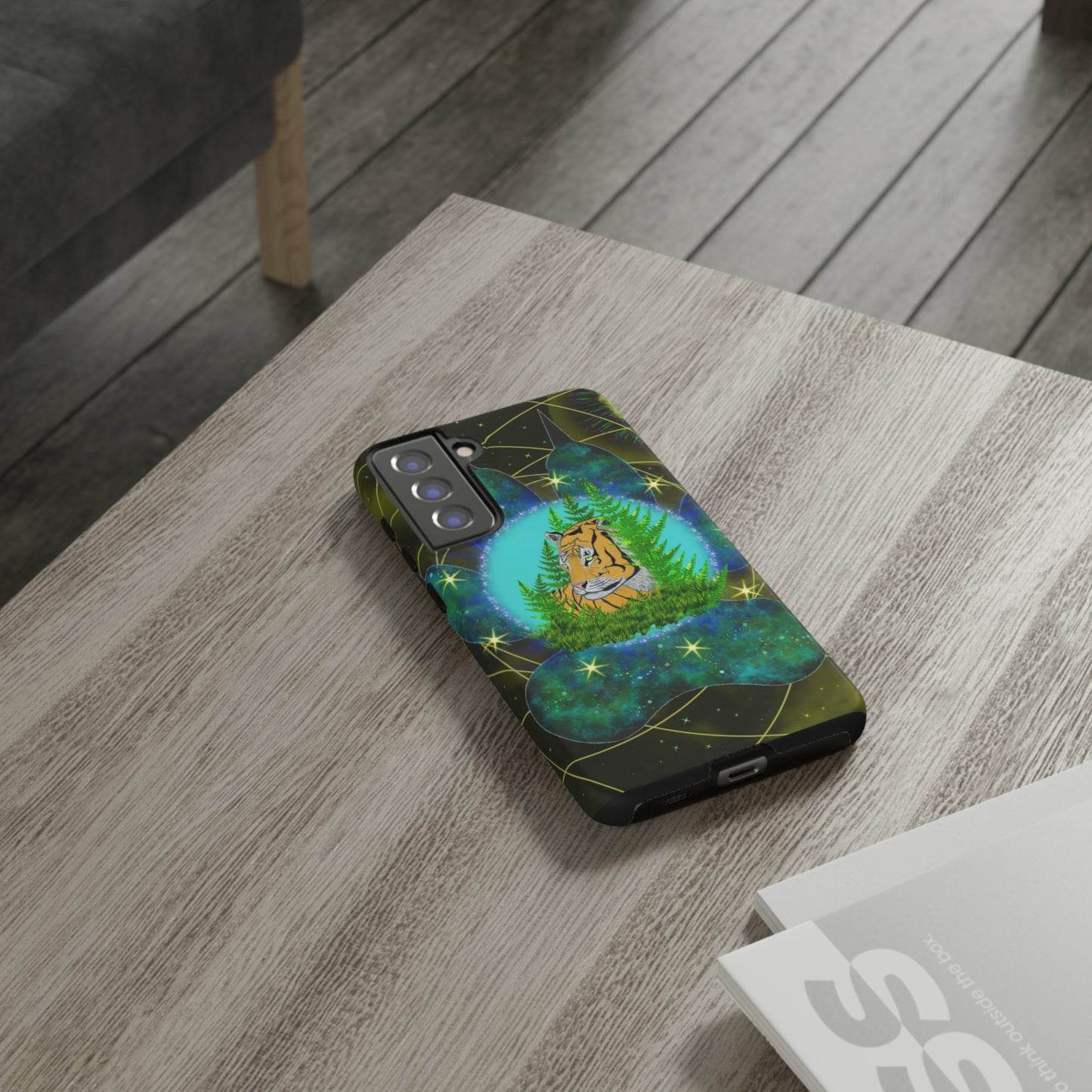 Tiger Medicine Totem Protective Phone Case, Samsung, iPhone, Pixel, all sizes
