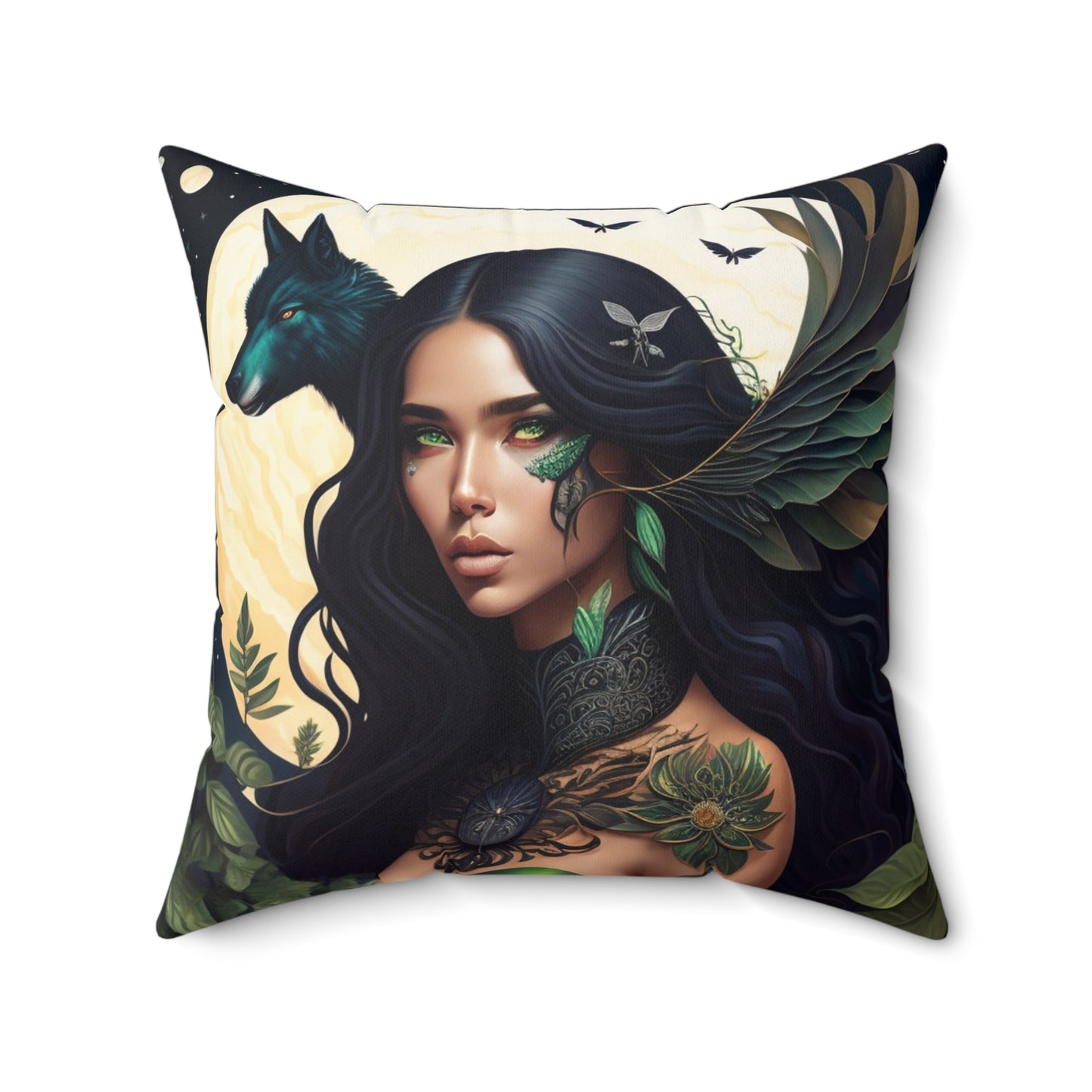 The Mistress, Spun Polyester Square Pillow