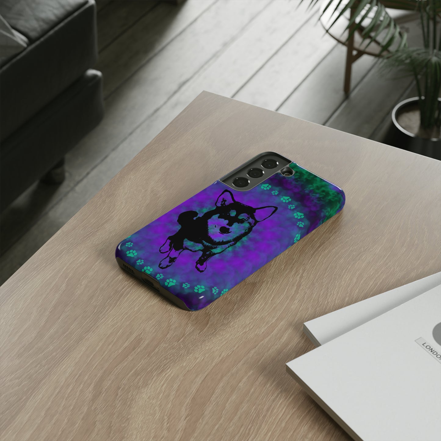 Malamute Protective Phone Case, Samsung, iPhone, Pixel, all sizes