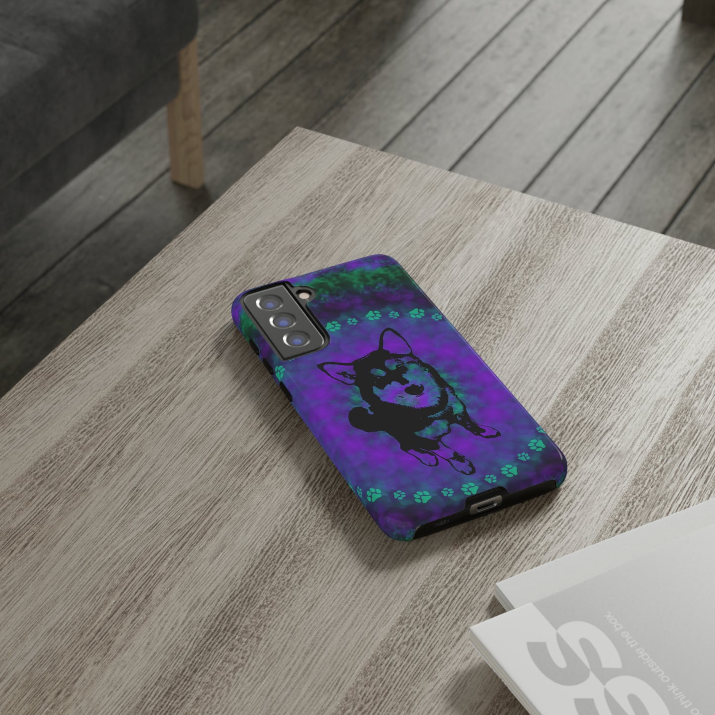Malamute Protective Phone Case, Samsung, iPhone, Pixel, all sizes