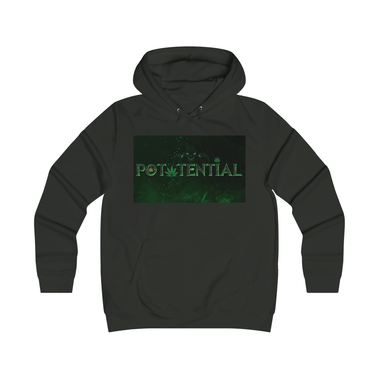 Pot-tential, 420 themed hoodie, Womens Hoodie