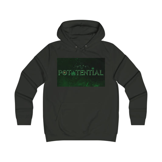 Pot-tential, 420 themed hoodie, Womens Hoodie