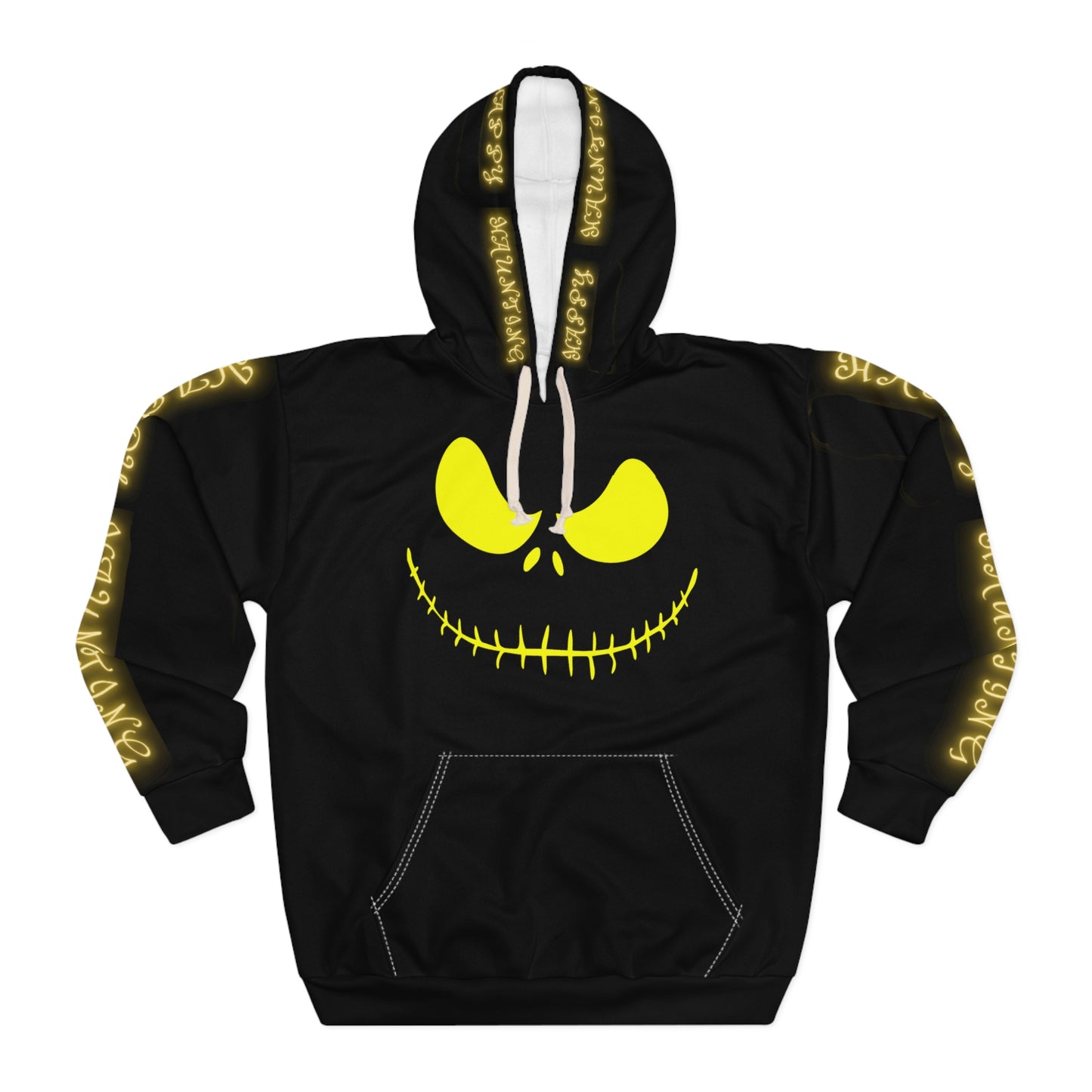 "Happy Haunting and to All A Good Fright" Halloween Pullover Hoodie