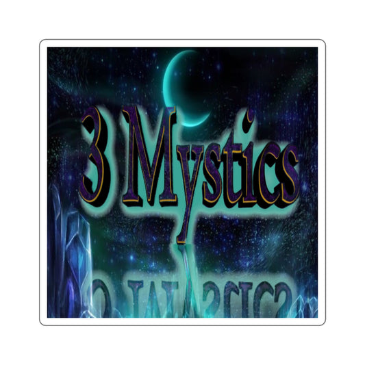 3 Mystics Square Stickers