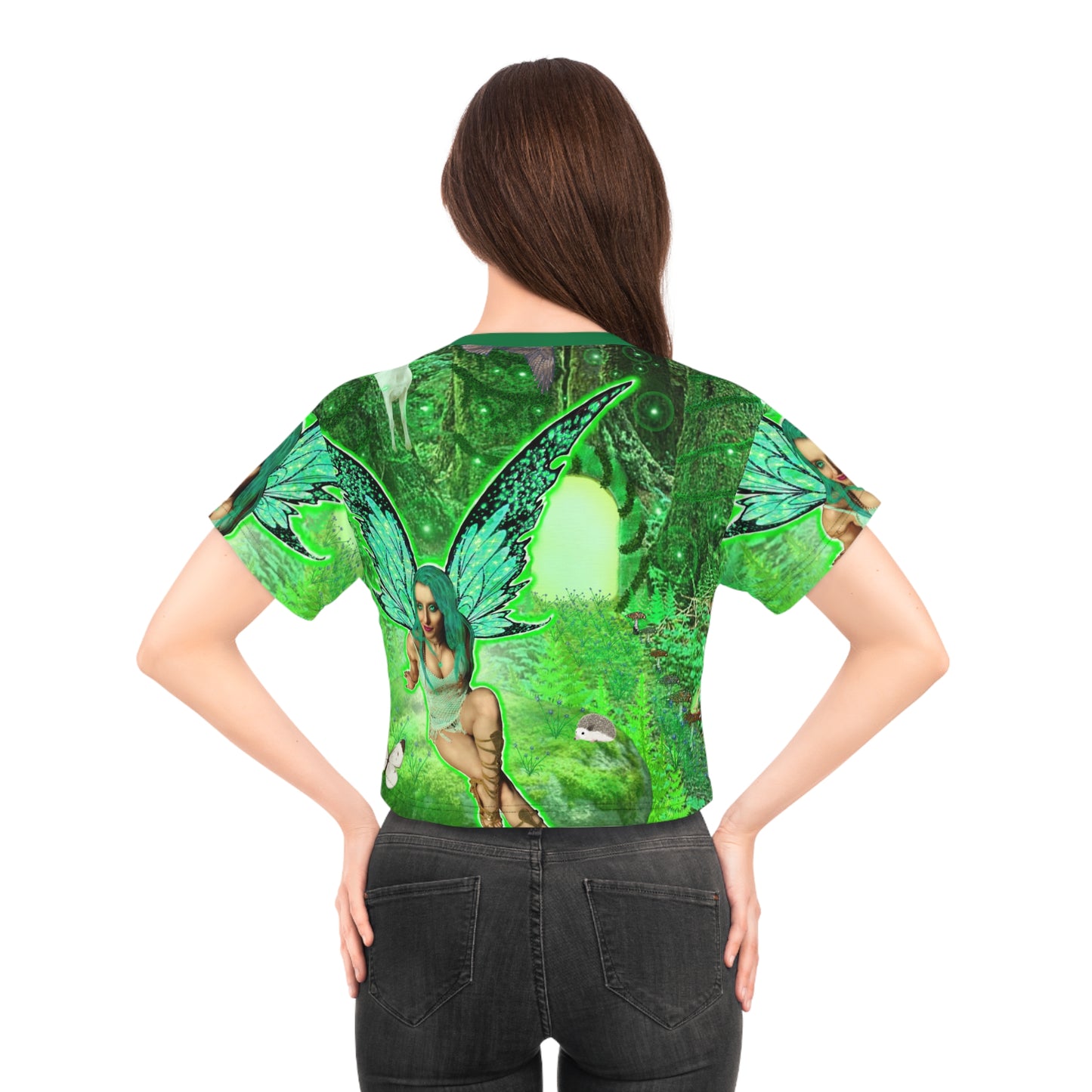 Mystic Forest Fairy Crop Tee