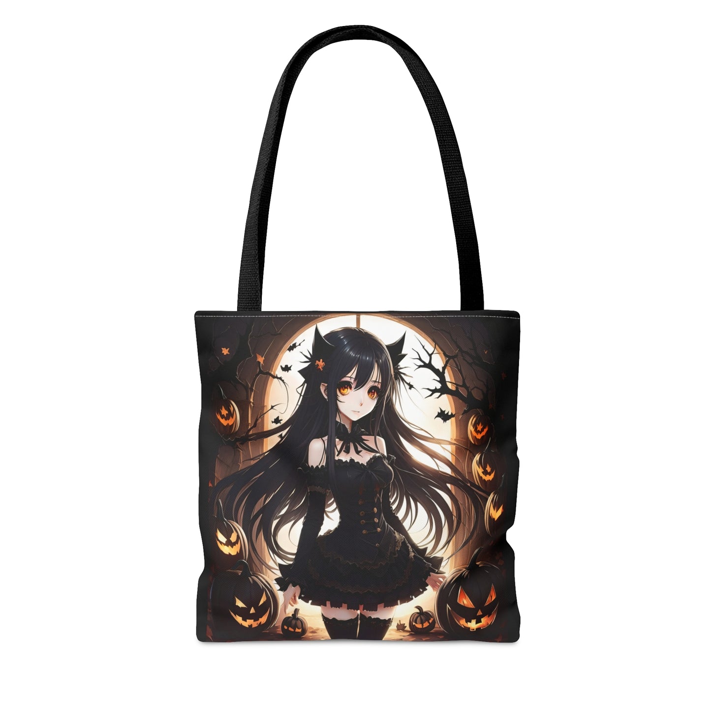 Anime Halloween Girl, Halloween Candy Tote Bag, Laptop Bag, Shoulder Bag