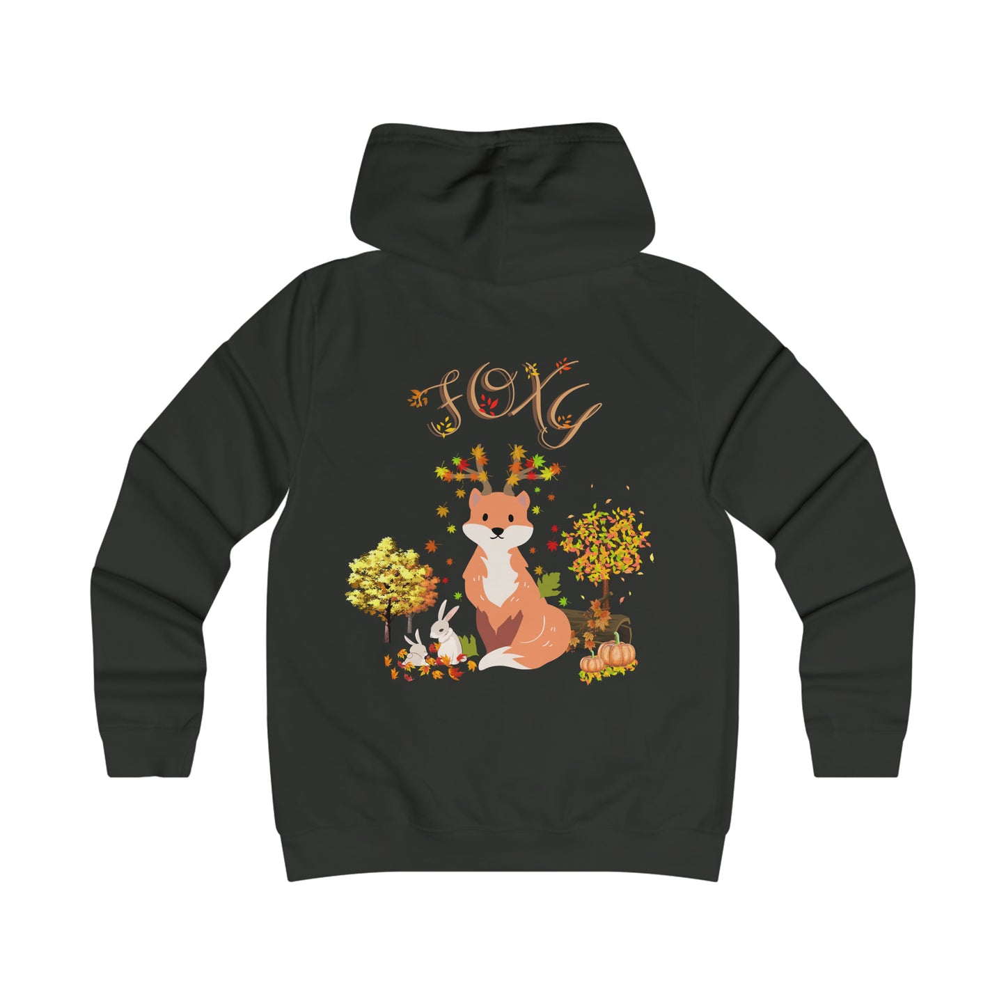 Foxy Fall Girlie College Hoodie