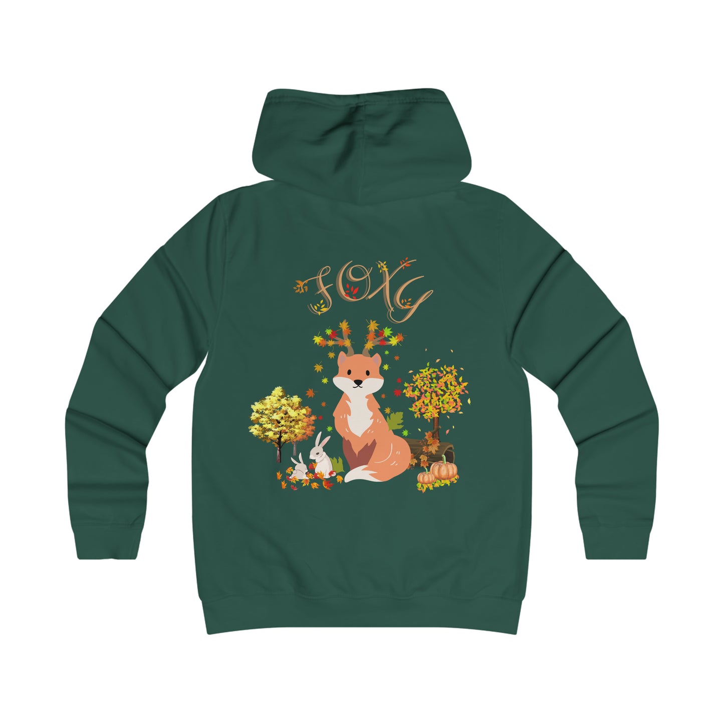 Foxy Fall Girlie College Hoodie