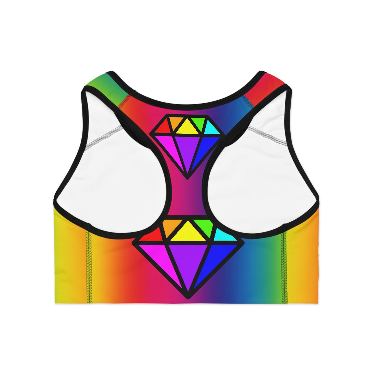 PRIDE Diamond Sports Bra