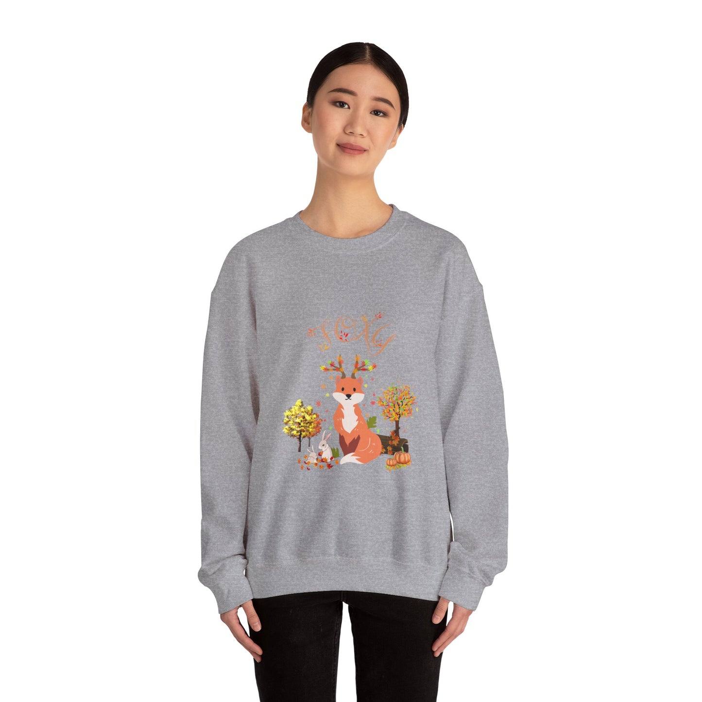 Foxy Fall Crewneck Sweatshirt