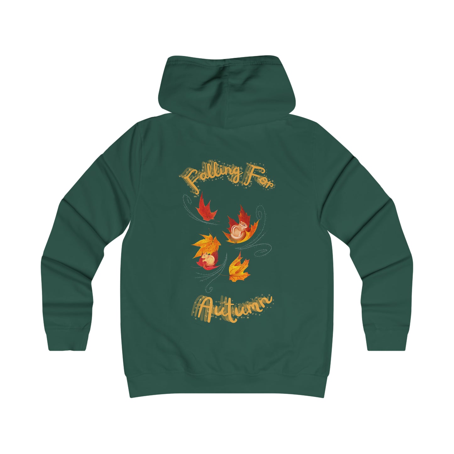 Falling For Autumn Girlie College Hoodie