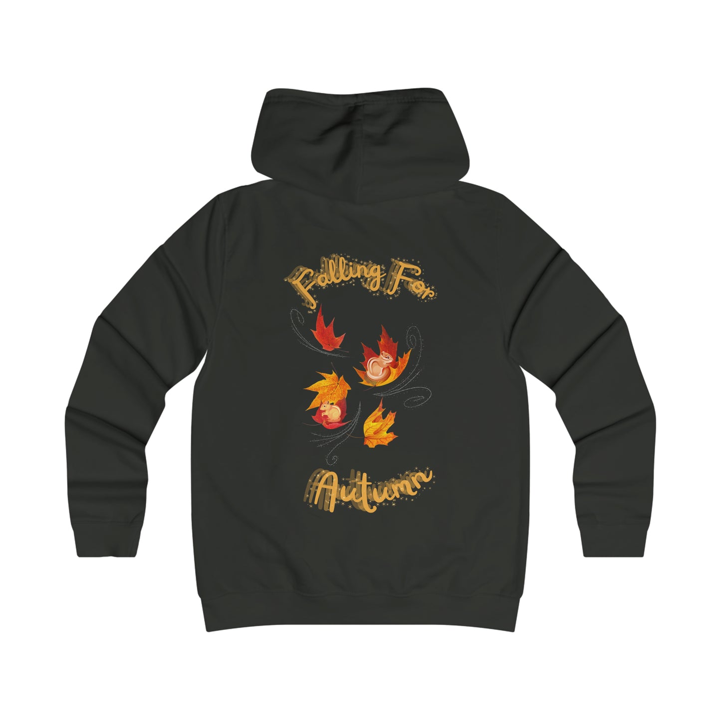 Falling For Autumn Girlie College Hoodie