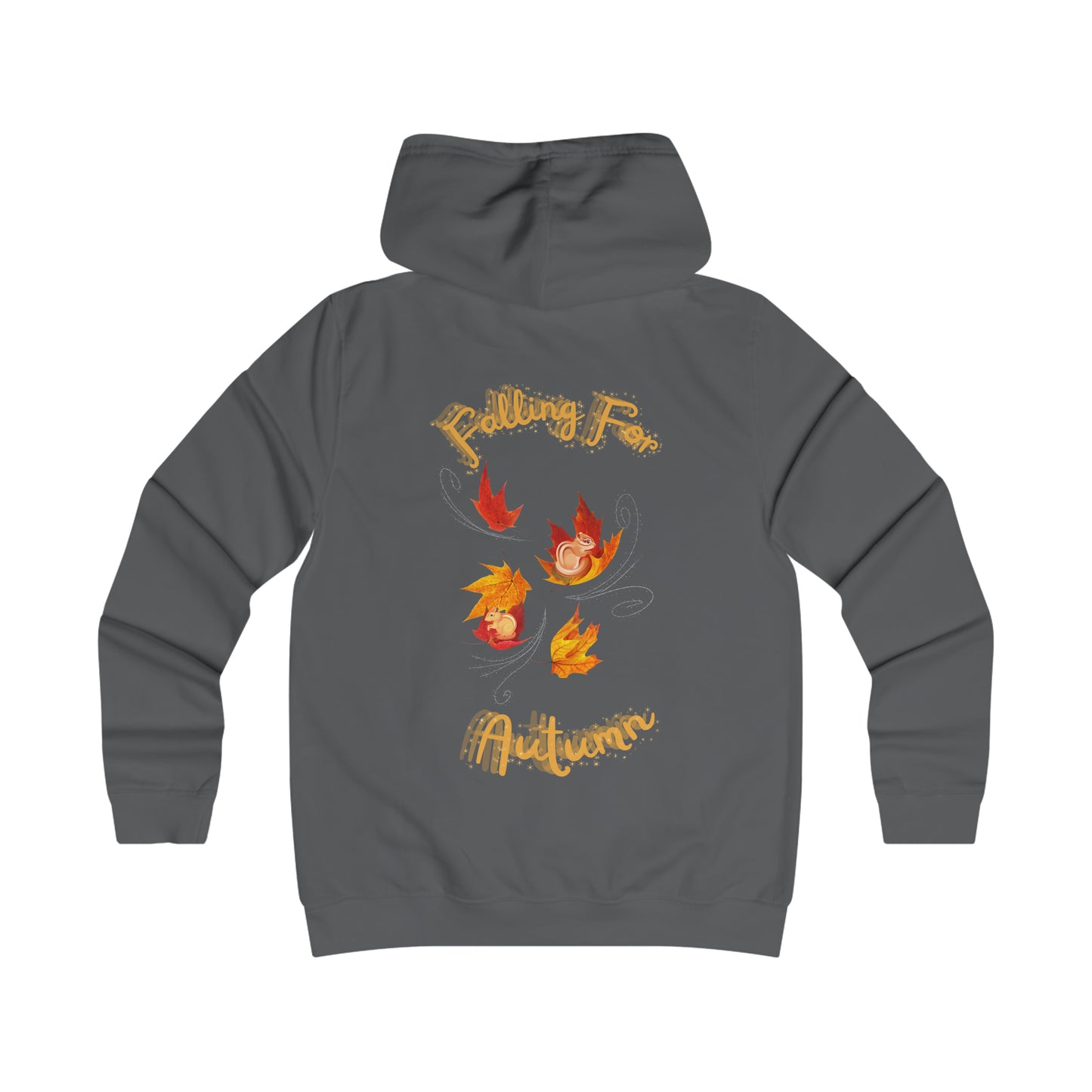 Falling For Autumn Girlie College Hoodie