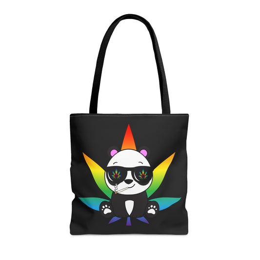 Peace Panda, 420 Themed, Tote Bag