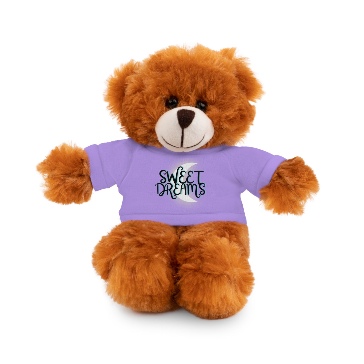 Sweet Dreams Kids Cute Stuffed Animals with Tee, Panda, Teddy Bear, Bunny, Lion, Sheep, Jaguar