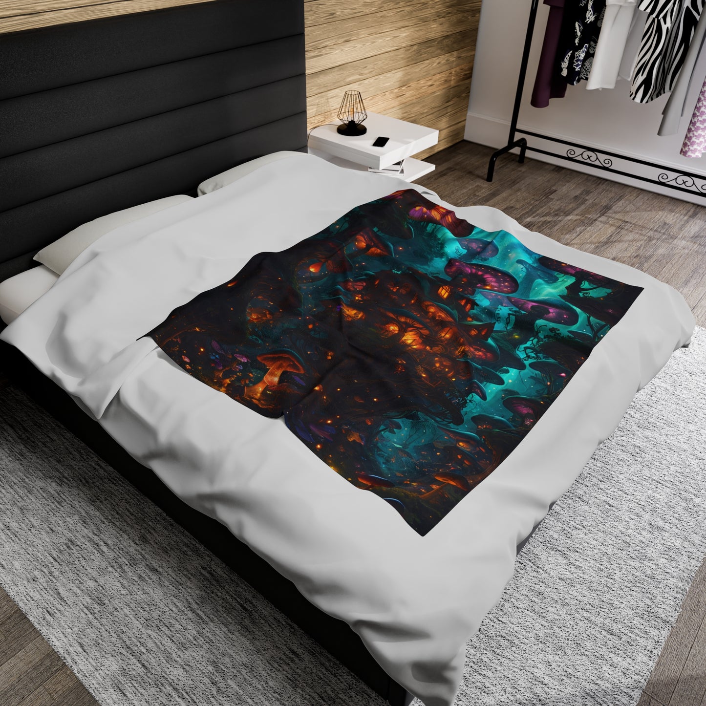 The Fae Realm,, Velveteen Plush Blanket