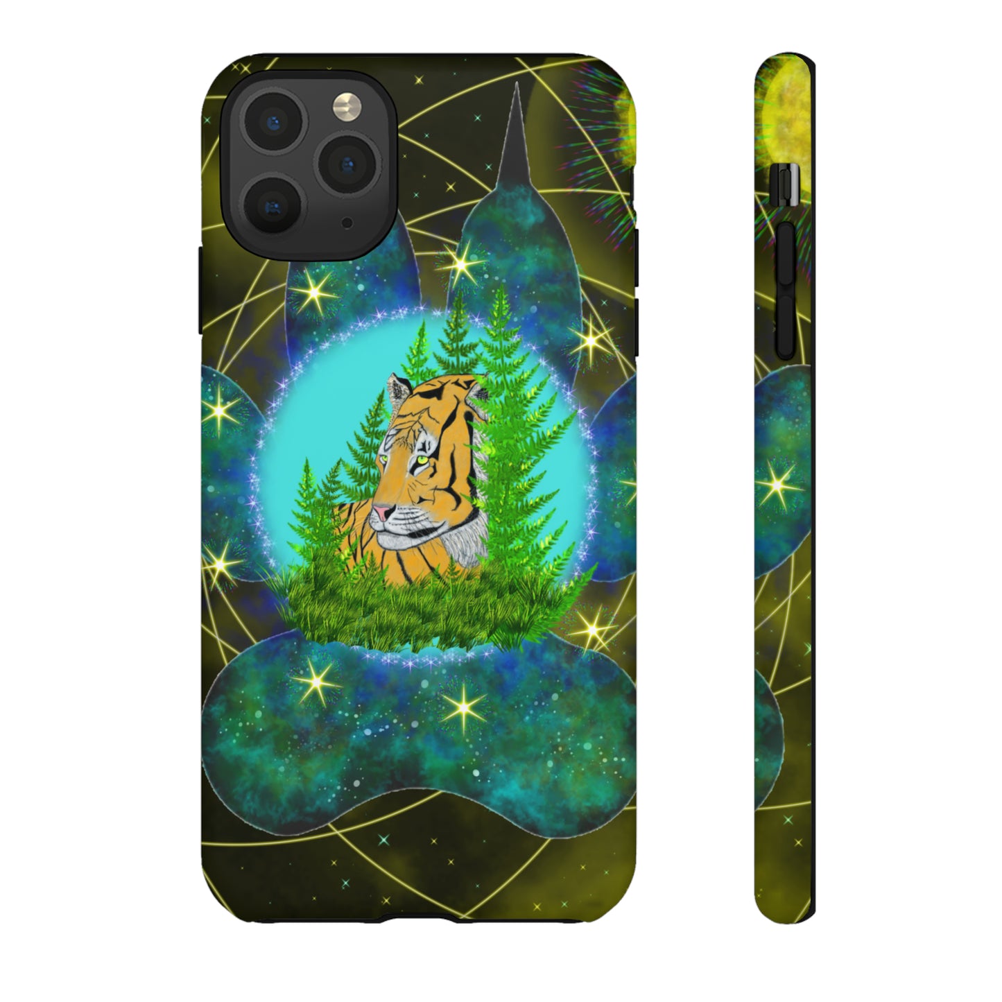 Tiger Medicine Totem Protective Phone Case, Samsung, iPhone, Pixel, all sizes