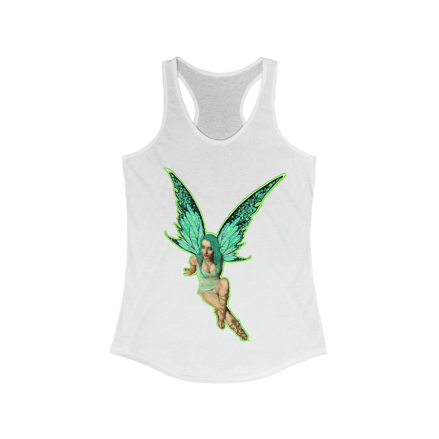 Mystic Forest Fairy Women's Ideal Racerback Tank