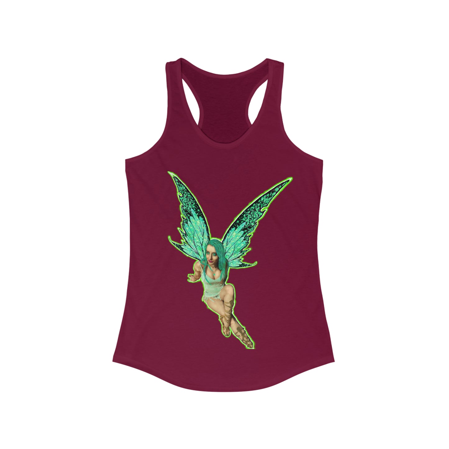 Mystic Forest Fairy Women's Ideal Racerback Tank