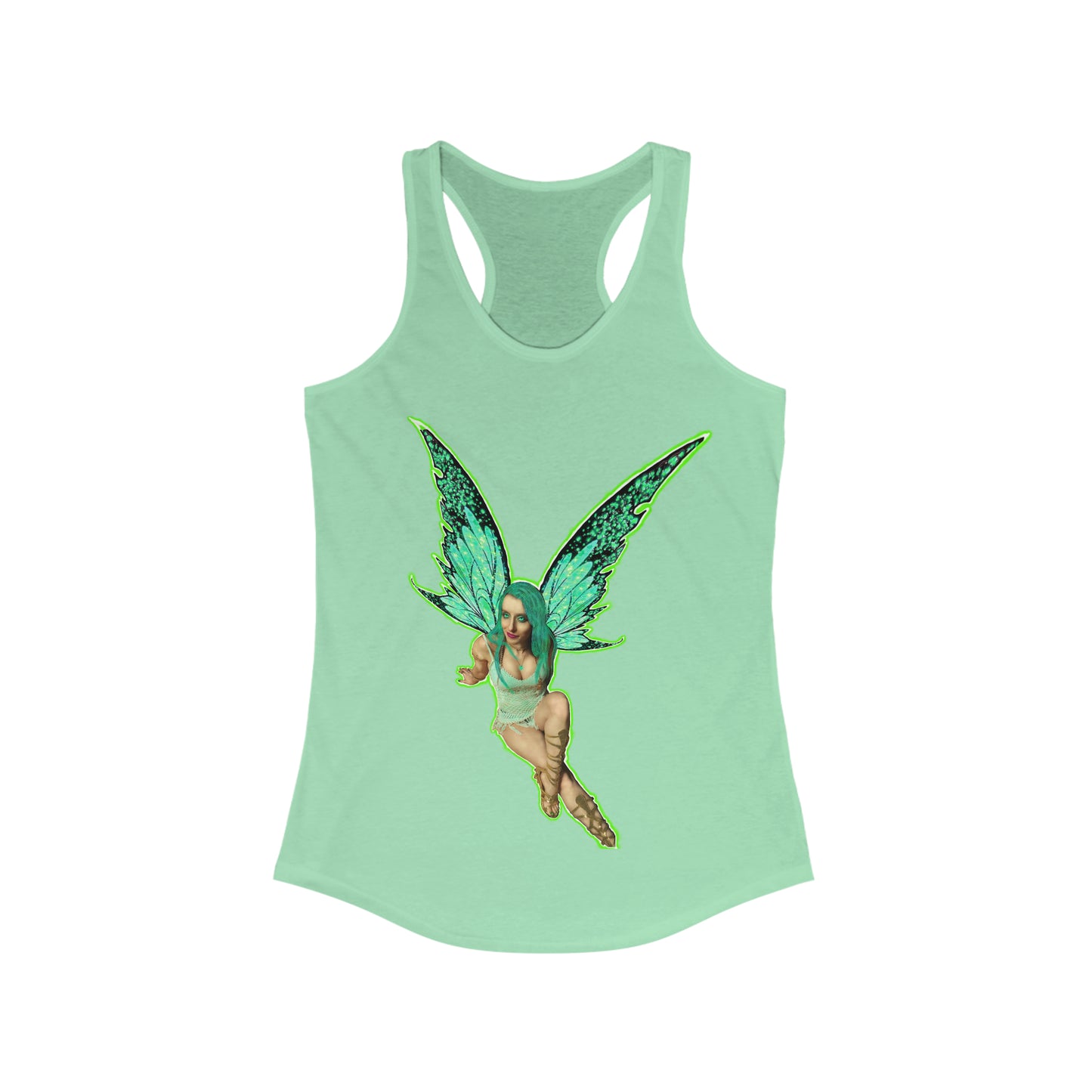 Mystic Forest Fairy Women's Ideal Racerback Tank