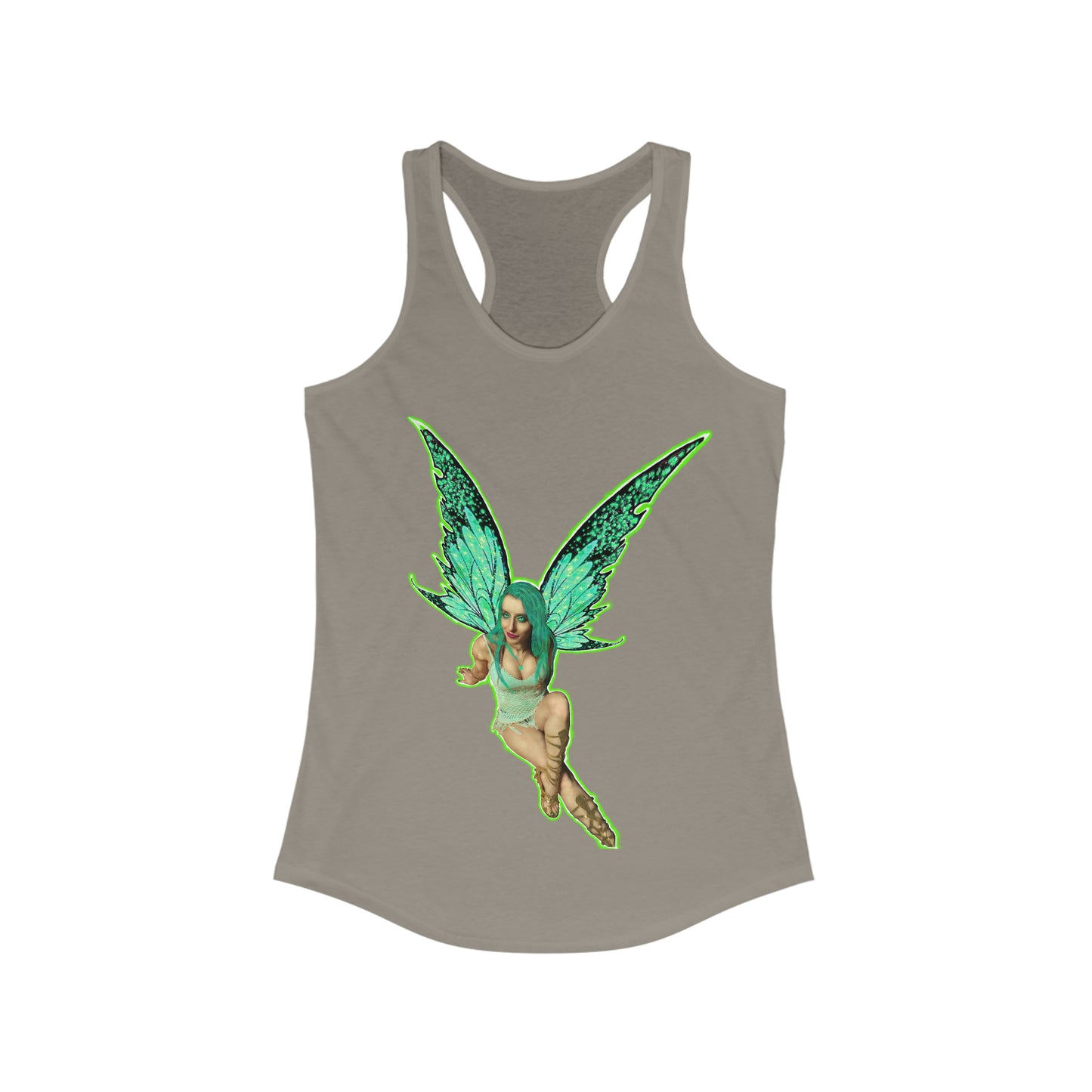 Mystic Forest Fairy Women's Ideal Racerback Tank