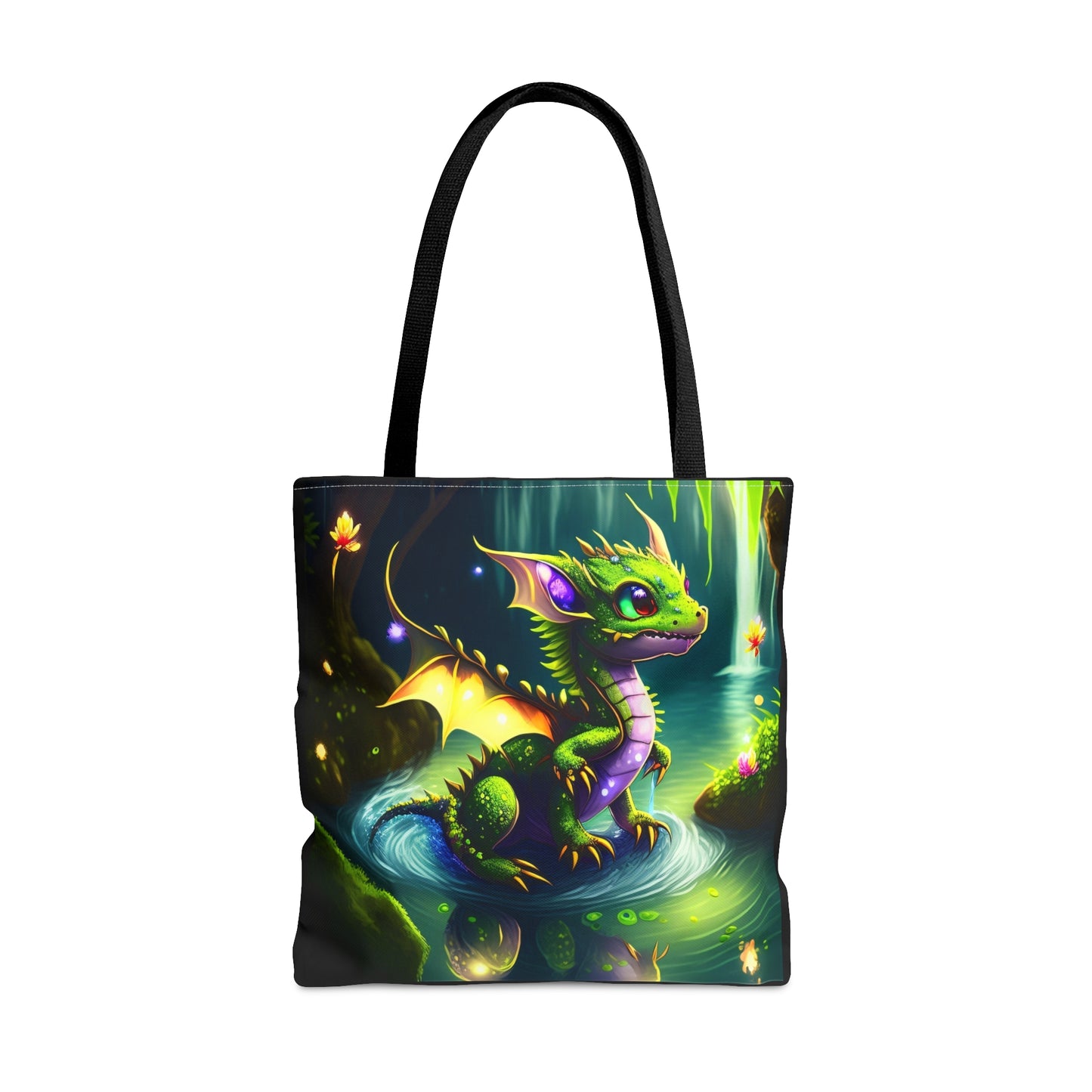 Fae Baby Earth Dragon,Tote Bag