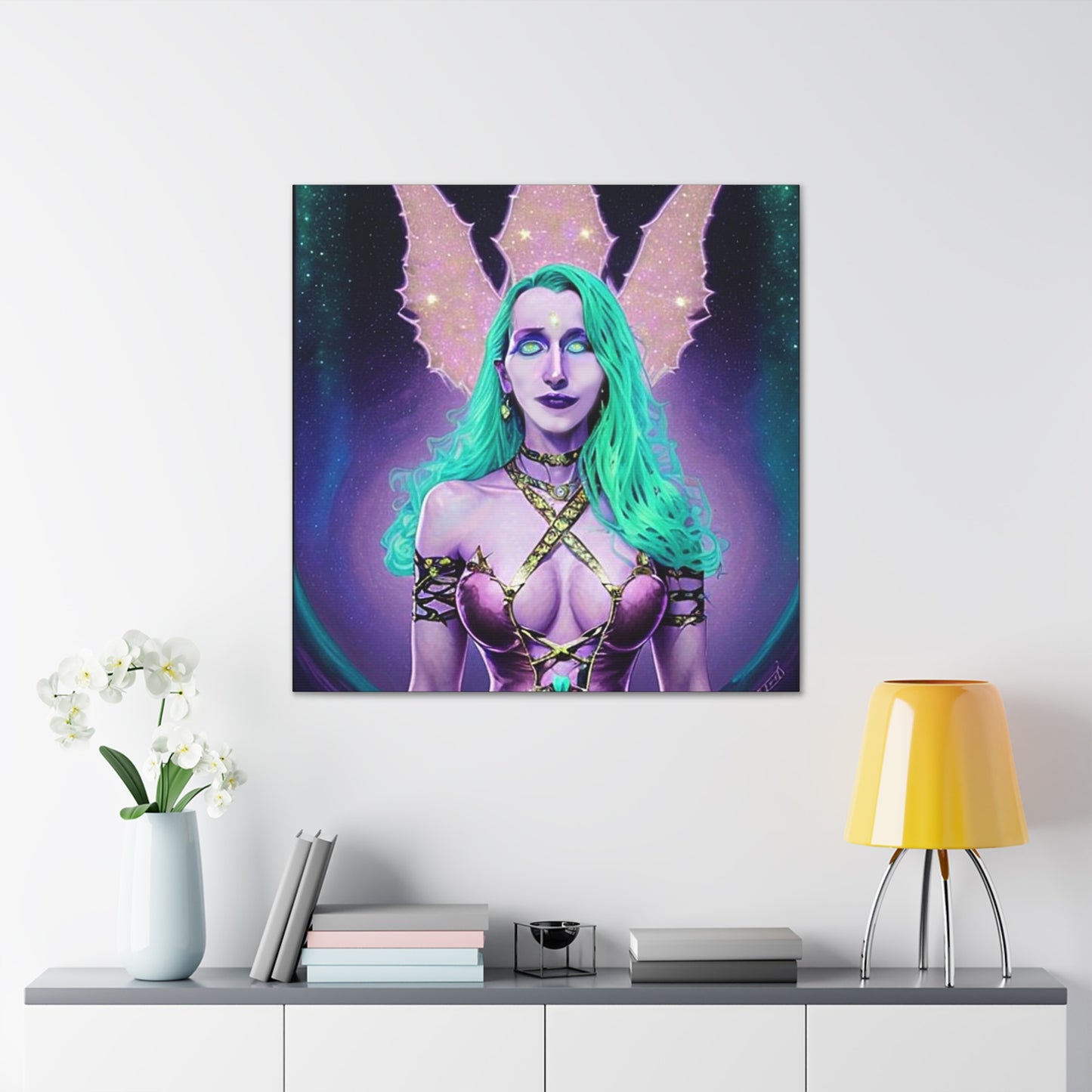 Abundantia, Roman Goddess Of Abundance, Prosperity Art, Canvas Art Print, Original Art, Unique Gifts