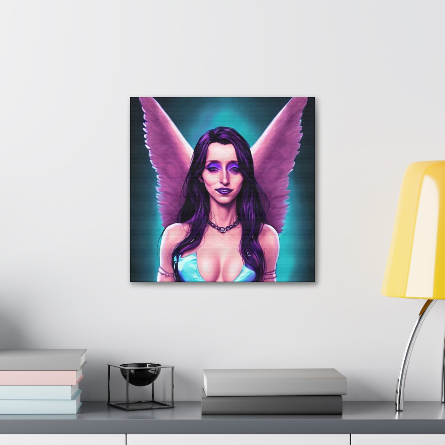 Morgana Goddess Of Magic, Canvas Art, Wall Art, Fantasy Art, Unique Gifts, Original Art