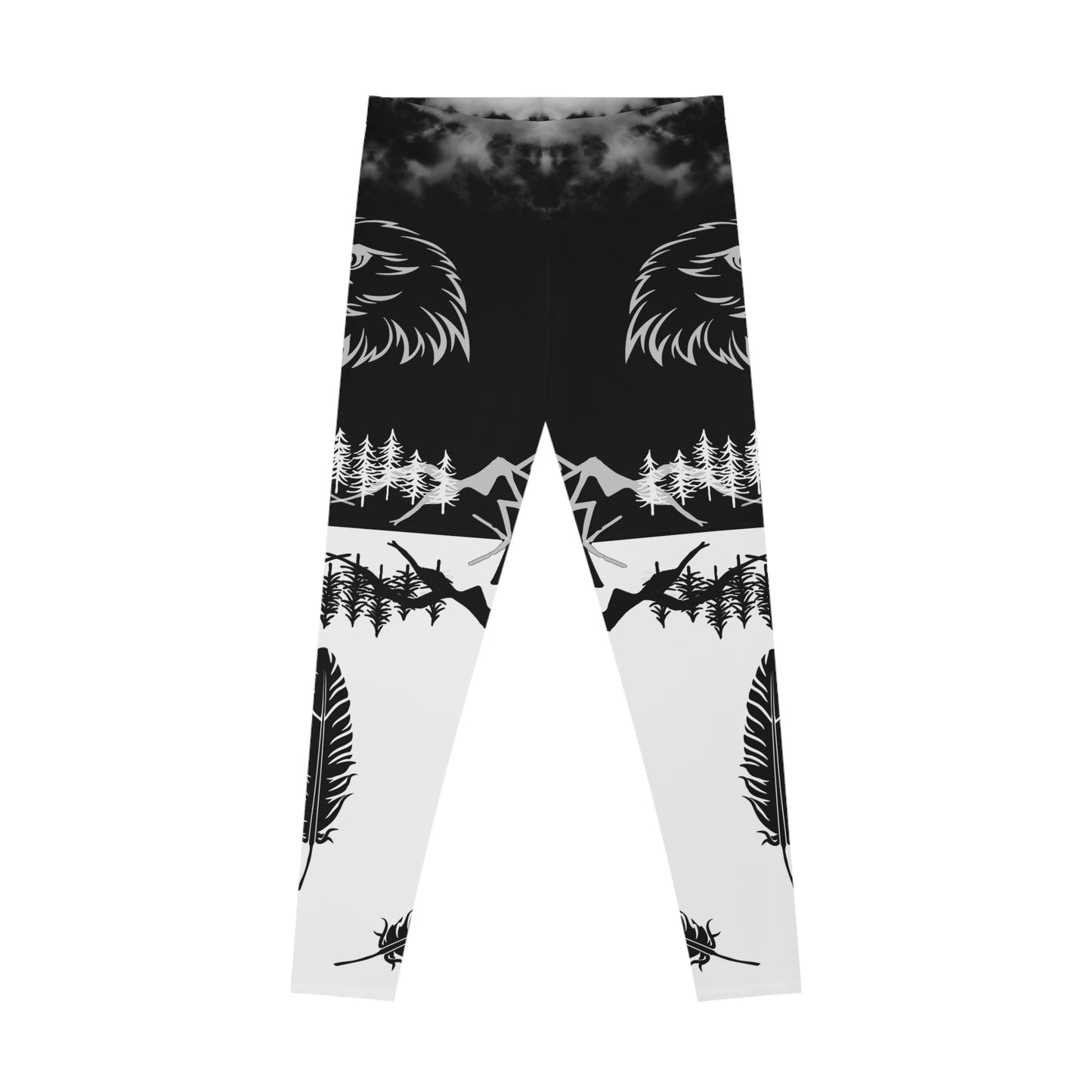 Mystic Eagle, Black Leggings