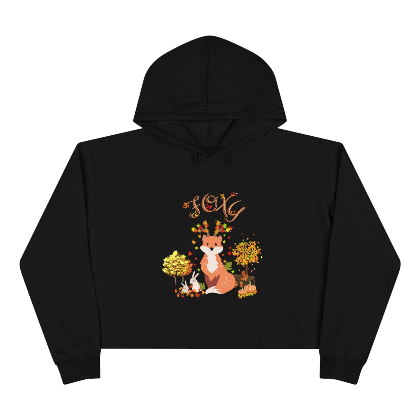 Foxy Fall Women's Crop Hoodie 2