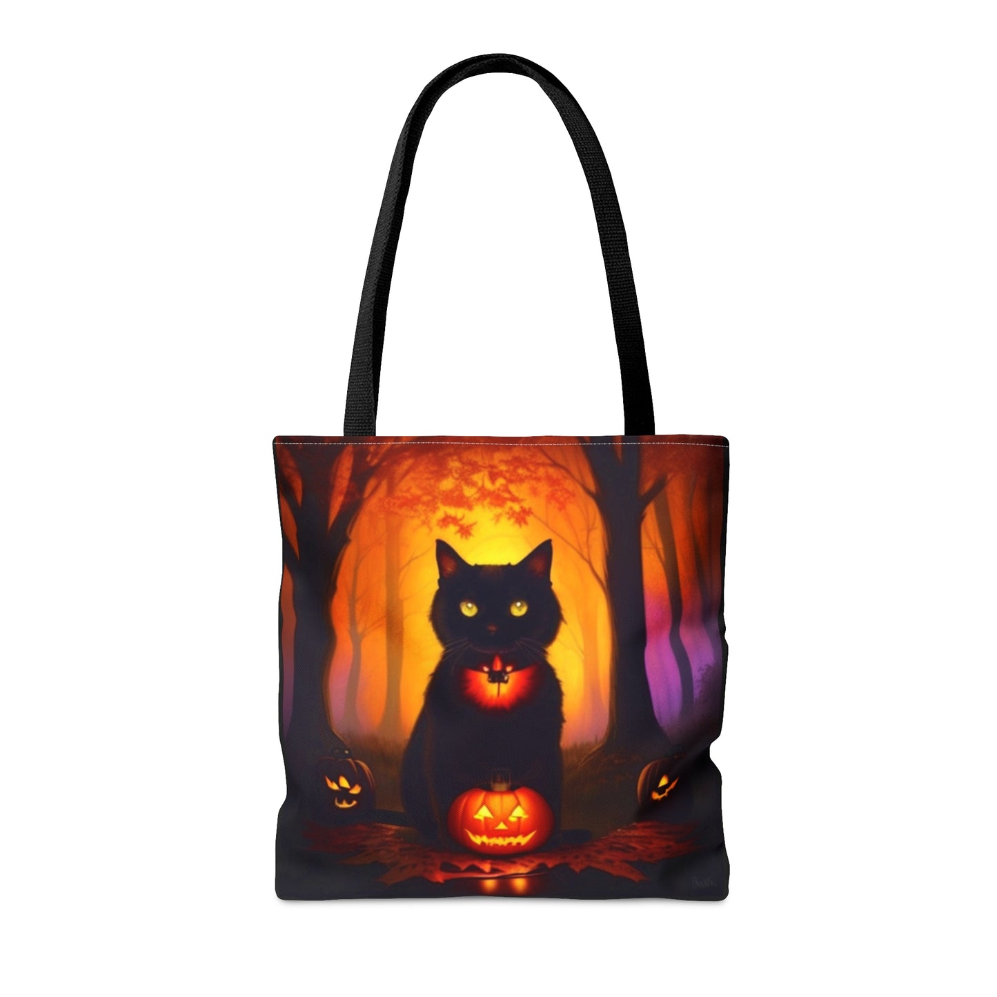 Haunted Forest Halloween Candy Tote Bag