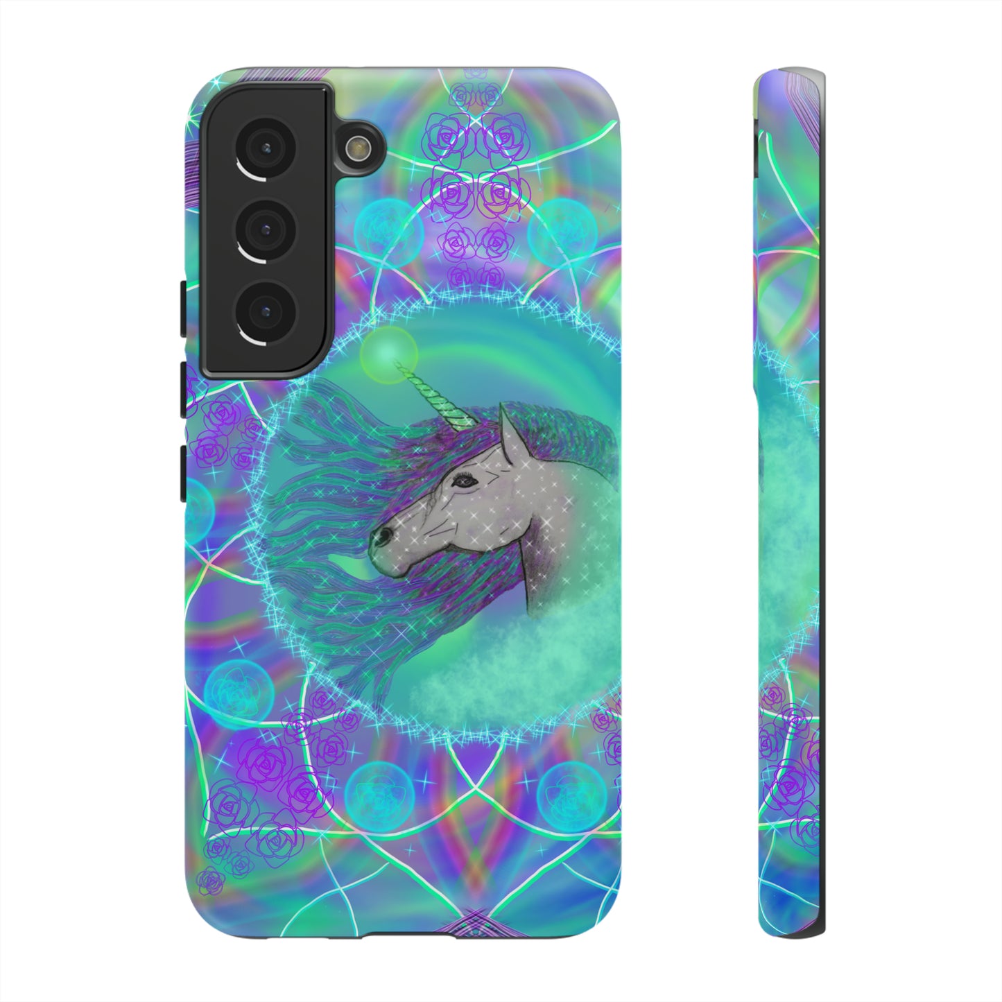 Mystic Unicorn Protective Phone Case, Samsung, iPhone, Pixel, all sizes