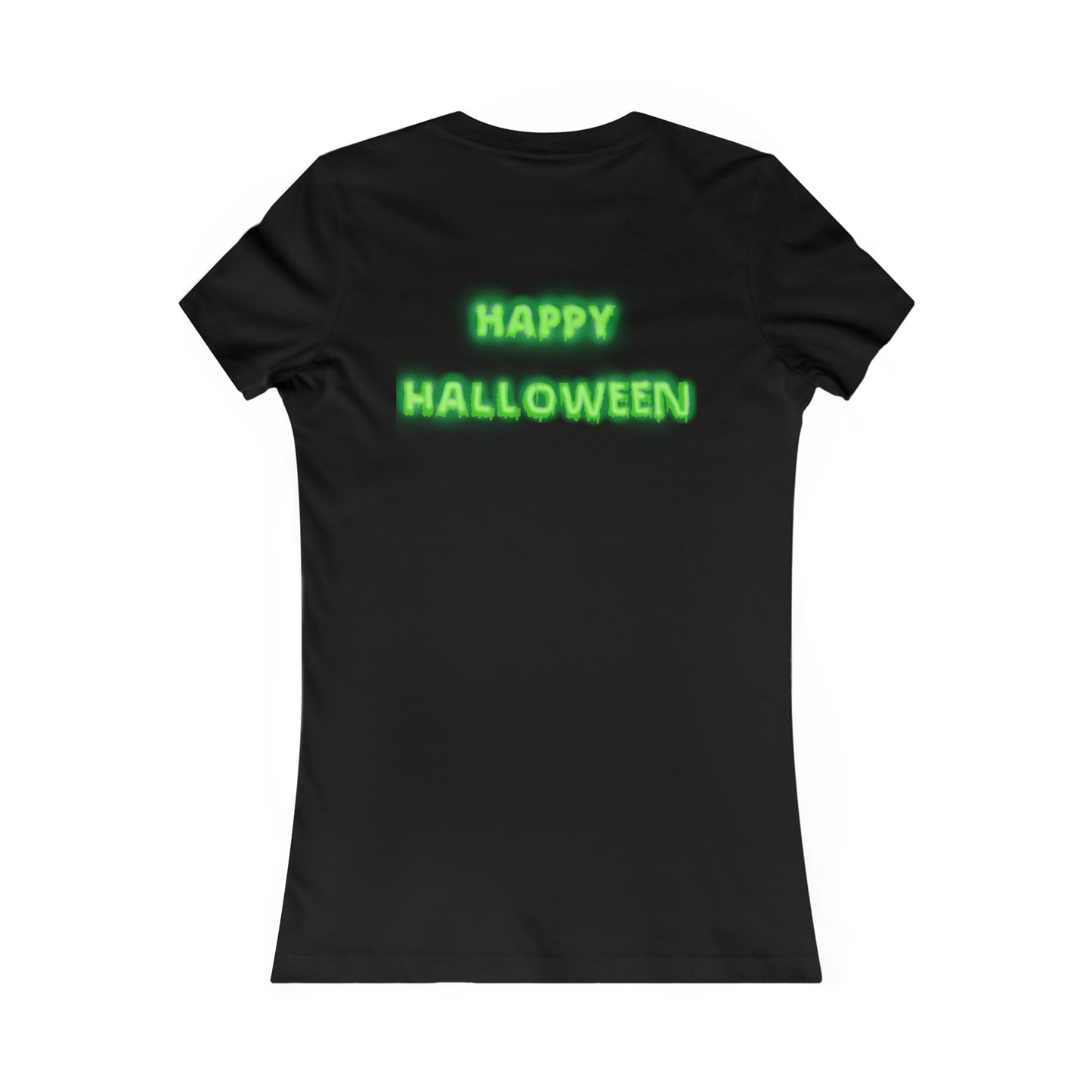 Women's Favorite Tee Pumpkin Glow Halloween Top