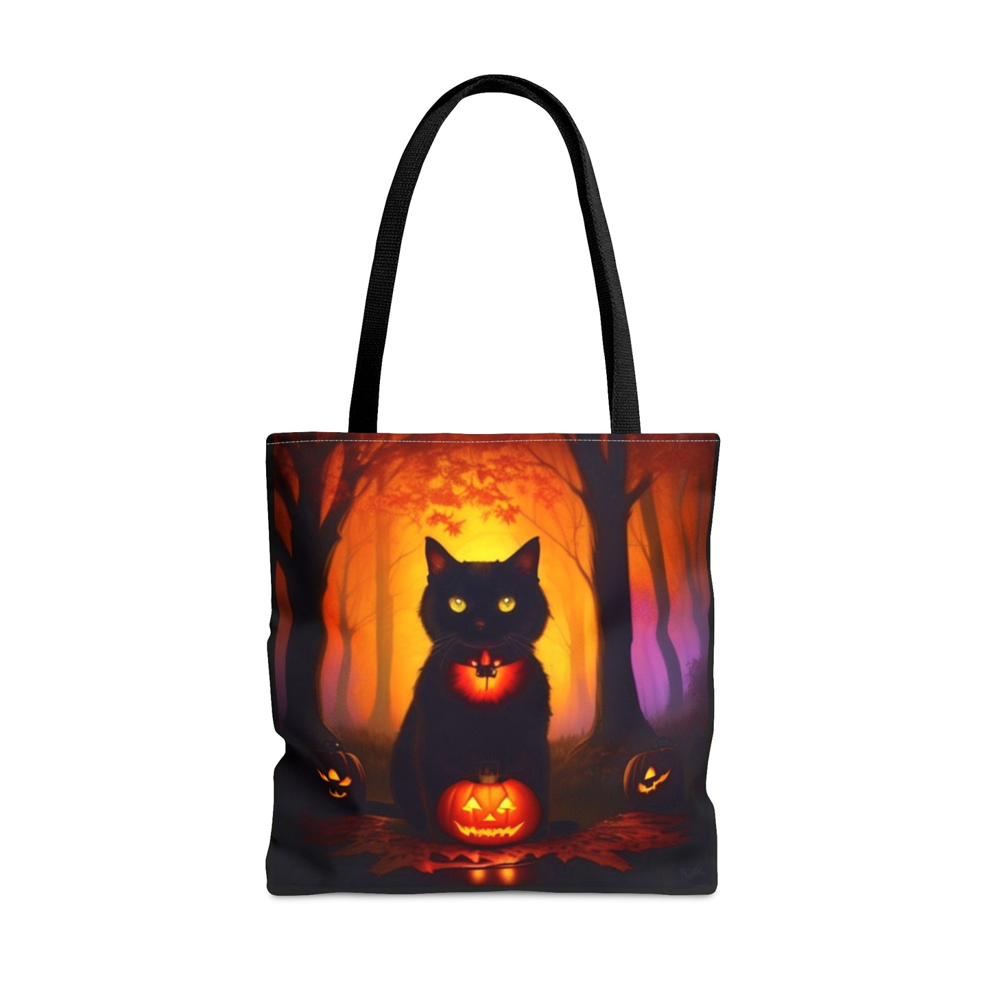 Haunted Forest Halloween Candy Tote Bag