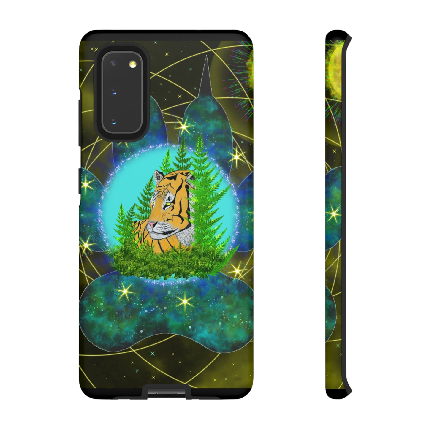Tiger Medicine Totem Protective Phone Case, Samsung, iPhone, Pixel, all sizes