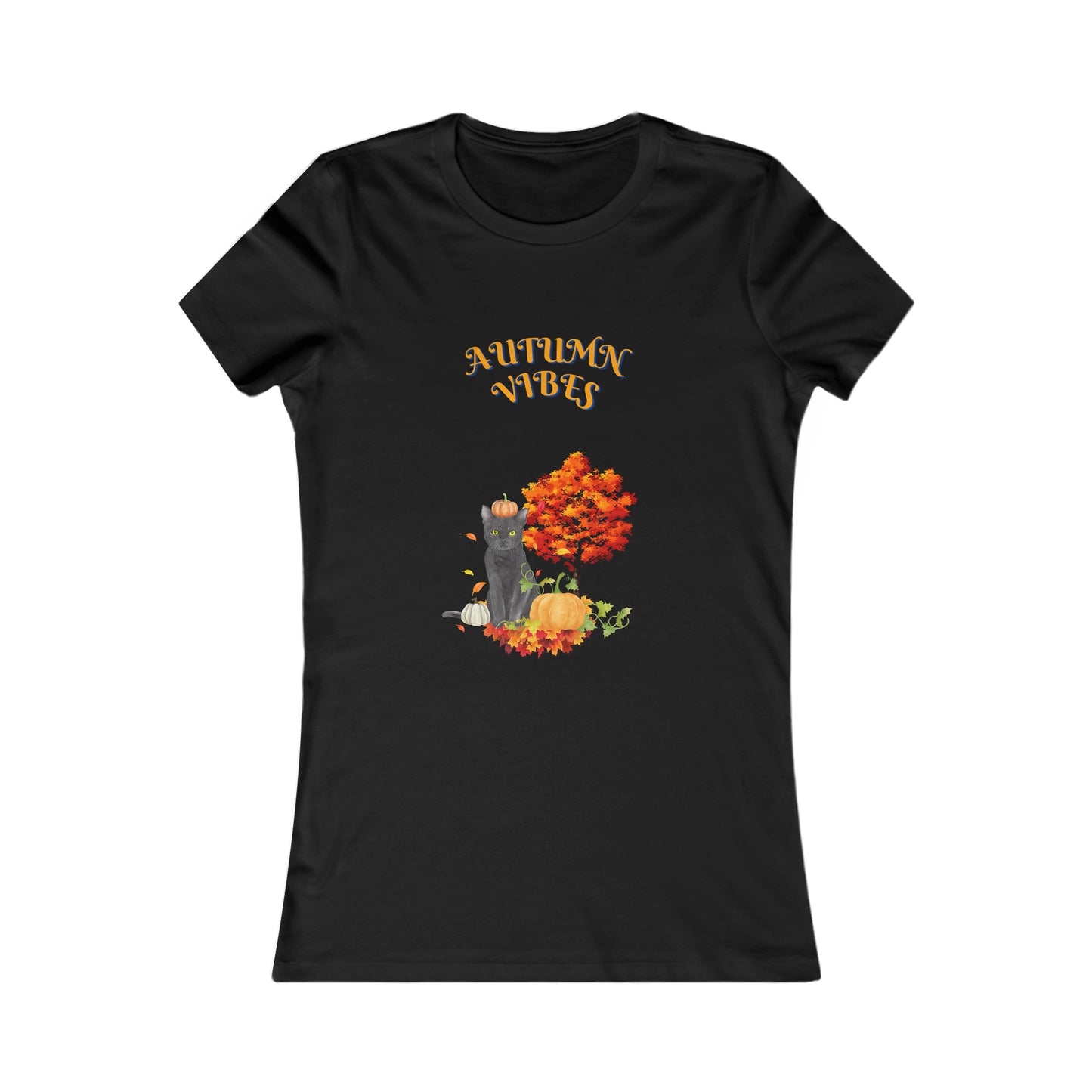 Autumn Vibes Fall Women's Favorite Tee