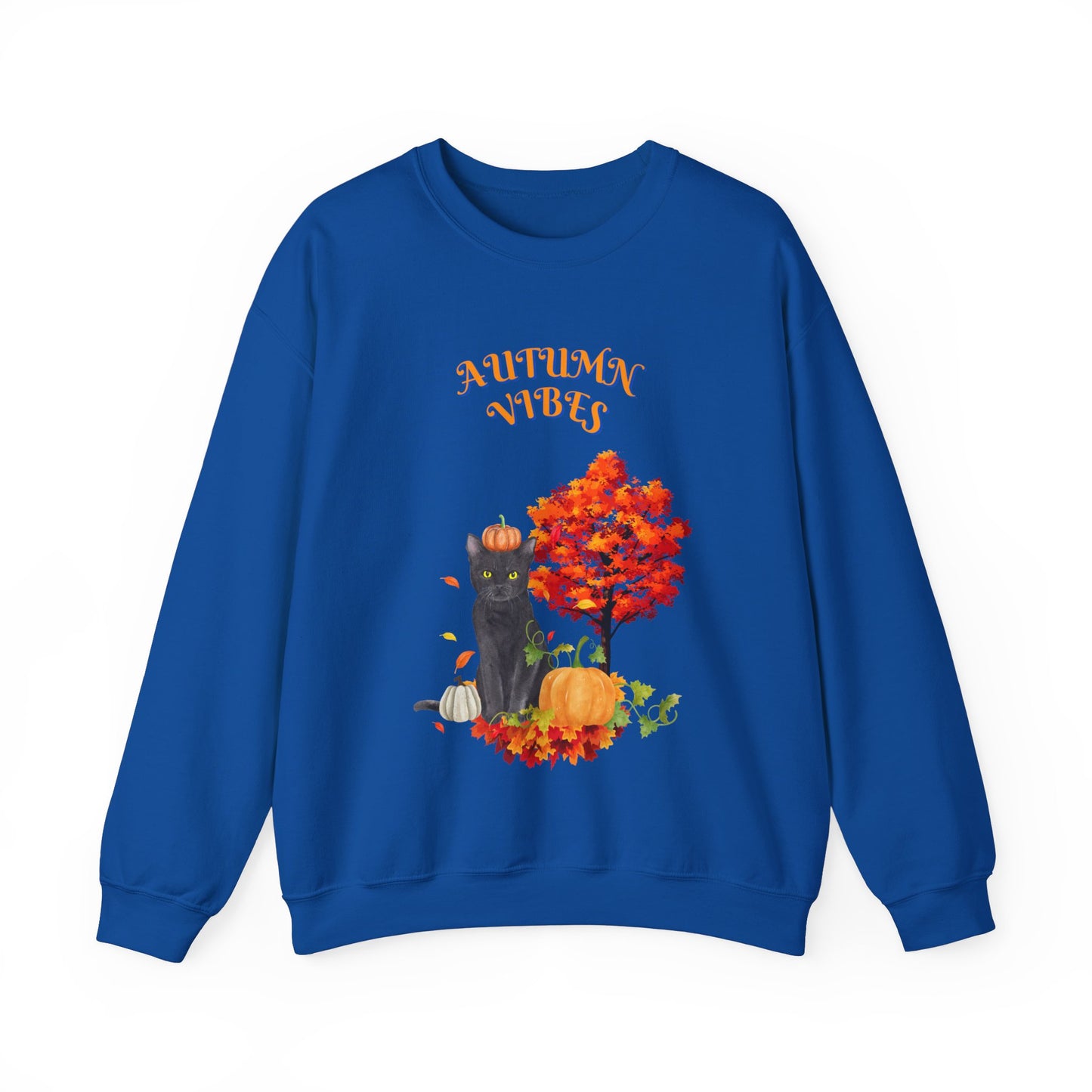 Autumn Vibes Fall Crewneck Sweatshirt