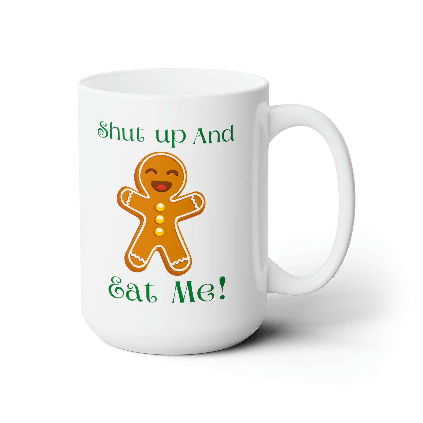 Eat Me Christmas Ceramic Mug 15oz