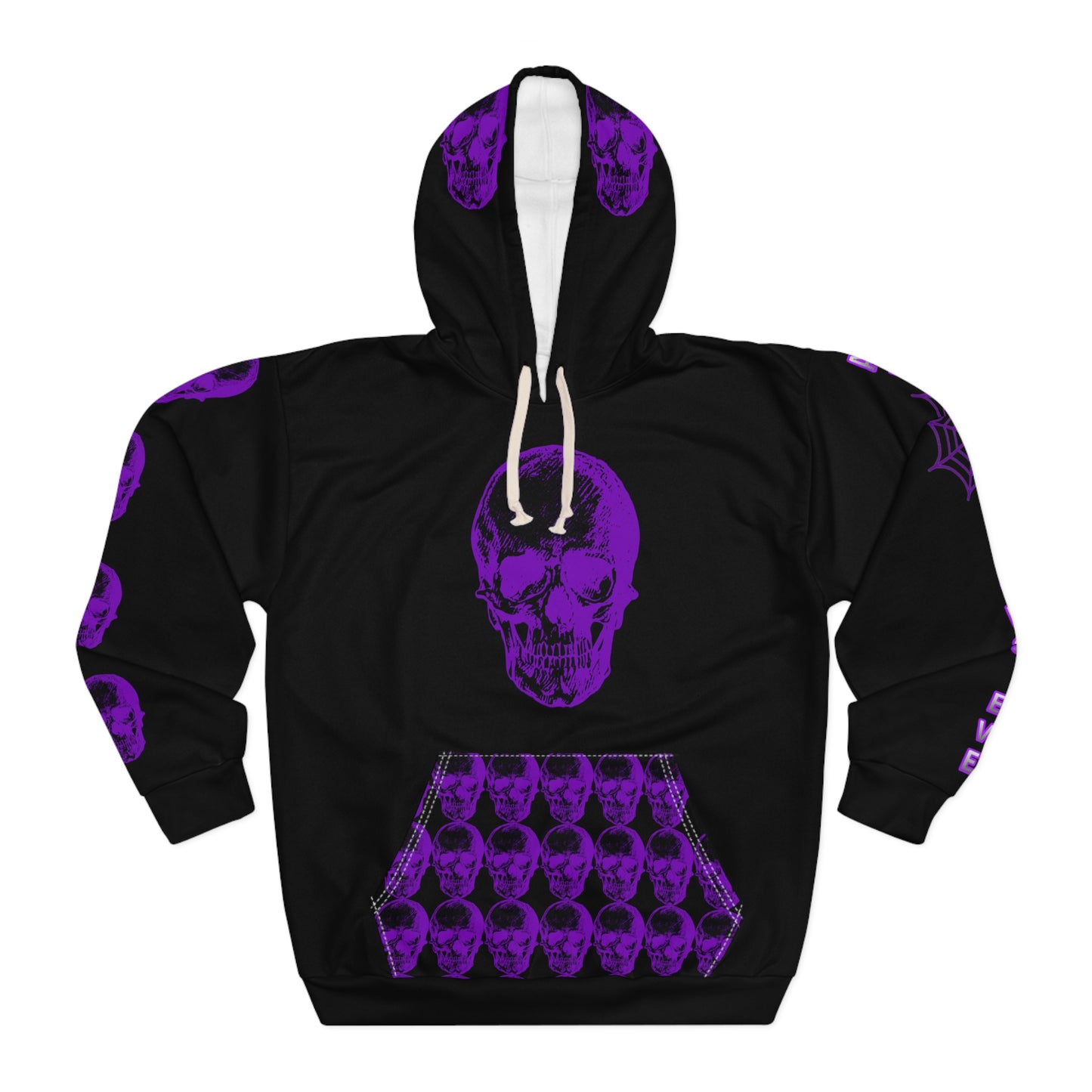 Spooky skull Halloween Pullover Hoodie