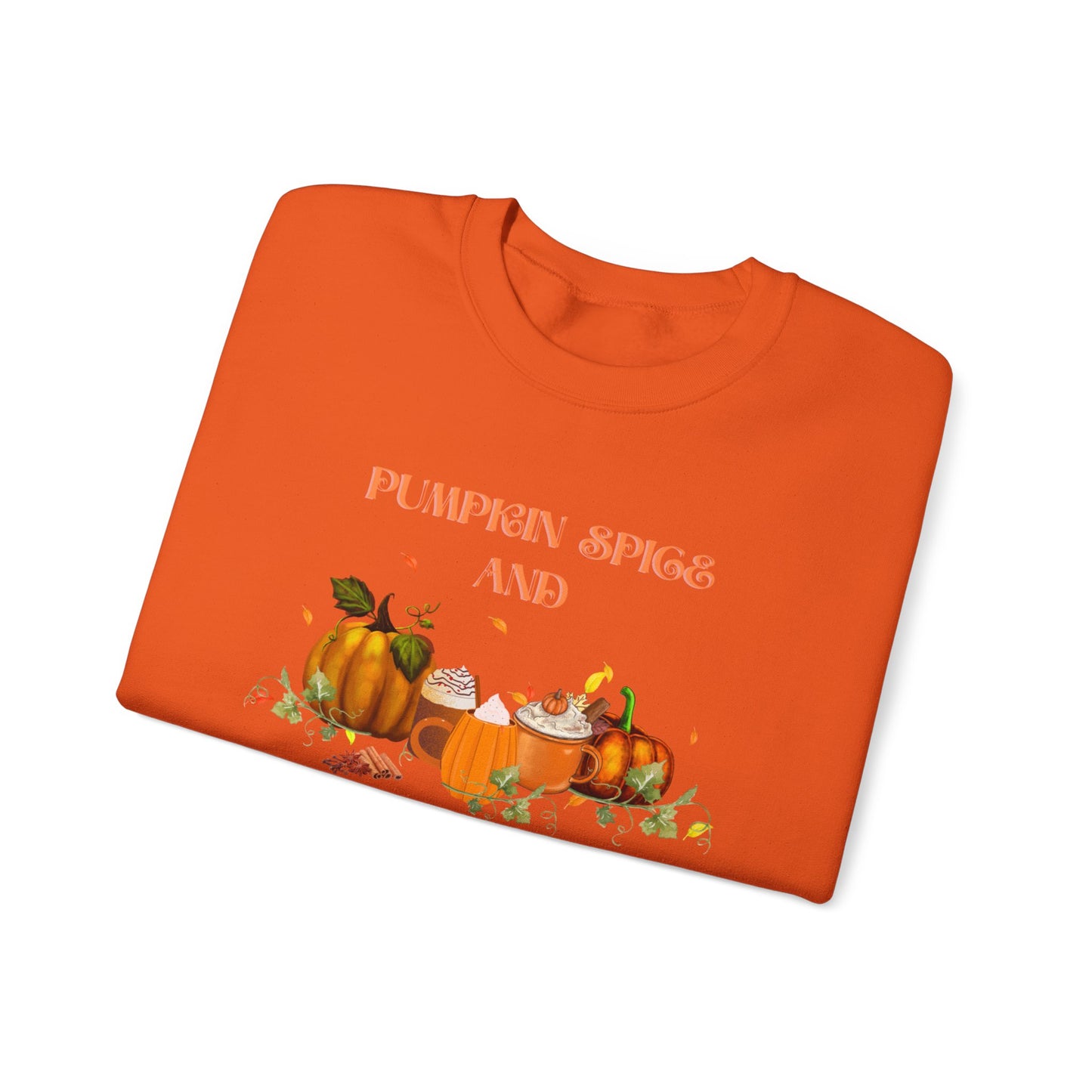 Pumpkin Spice and Everything Nice Crewneck Sweatshirt