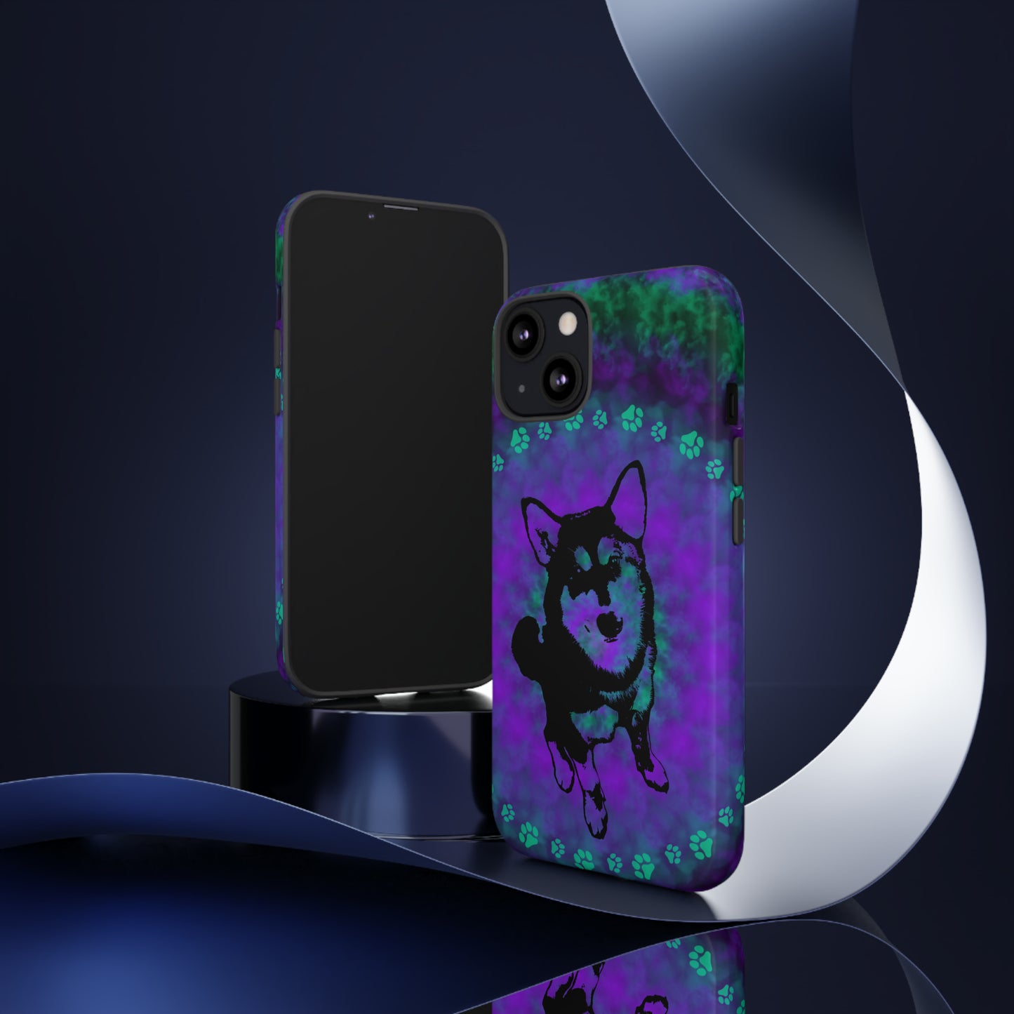 Malamute Protective Phone Case, Samsung, iPhone, Pixel, all sizes