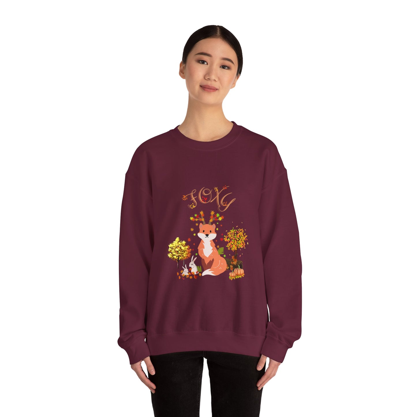 Foxy Fall Crewneck Sweatshirt