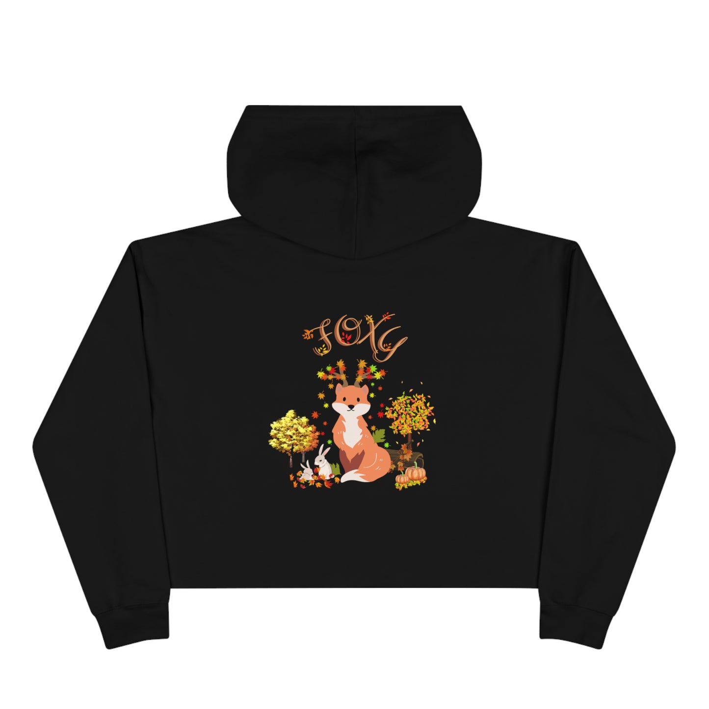 Foxy Fall Women's Crop Hoodie 2