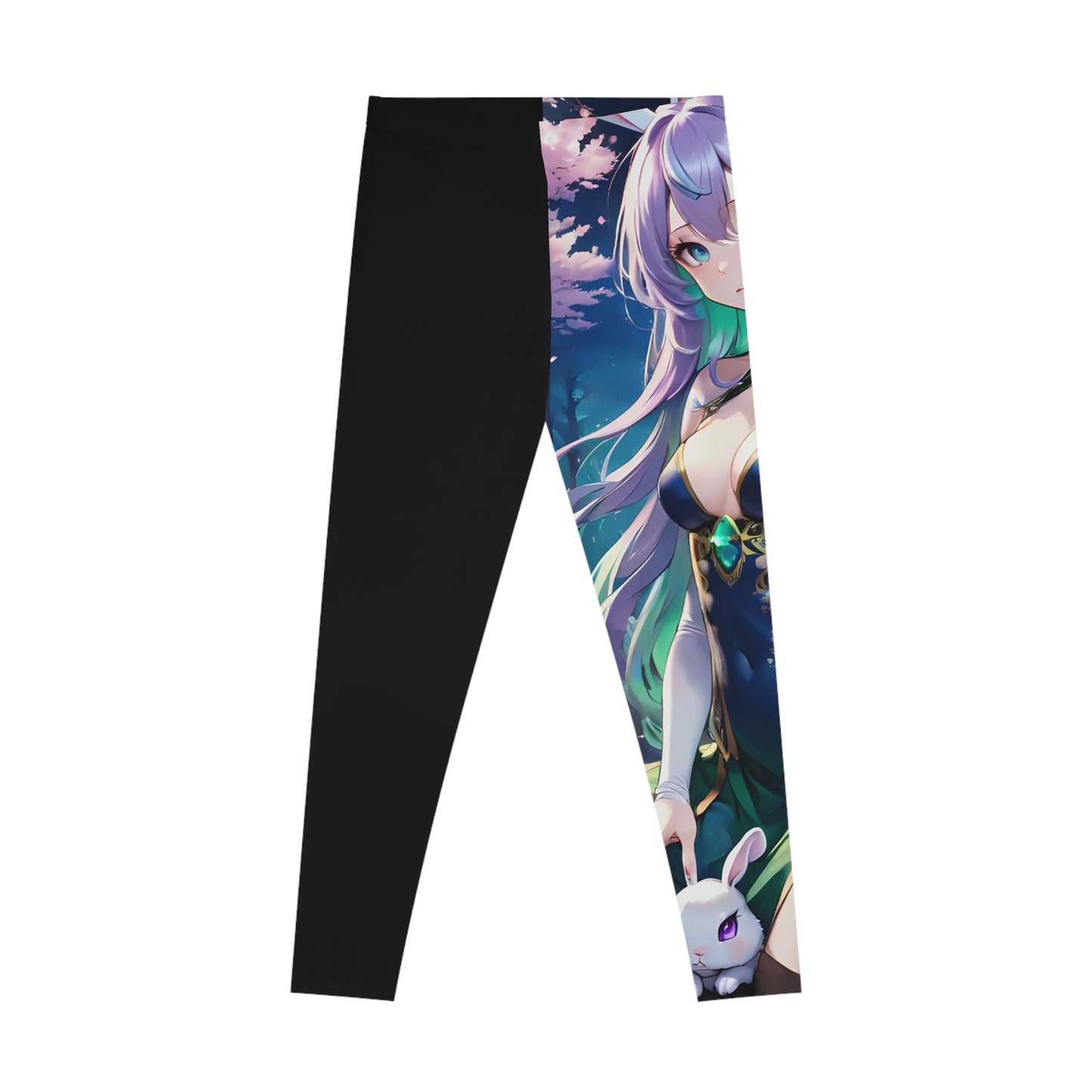 Rabbit Deity, Black Leggings, Anime