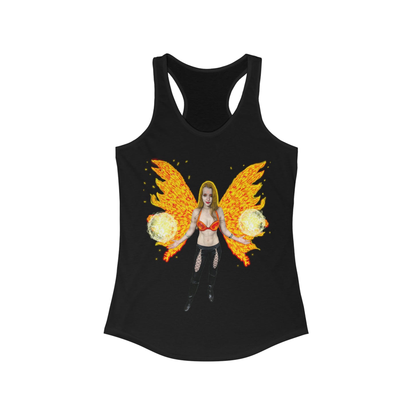 Mystic Fire Fairy Women's Ideal Racerback Tank