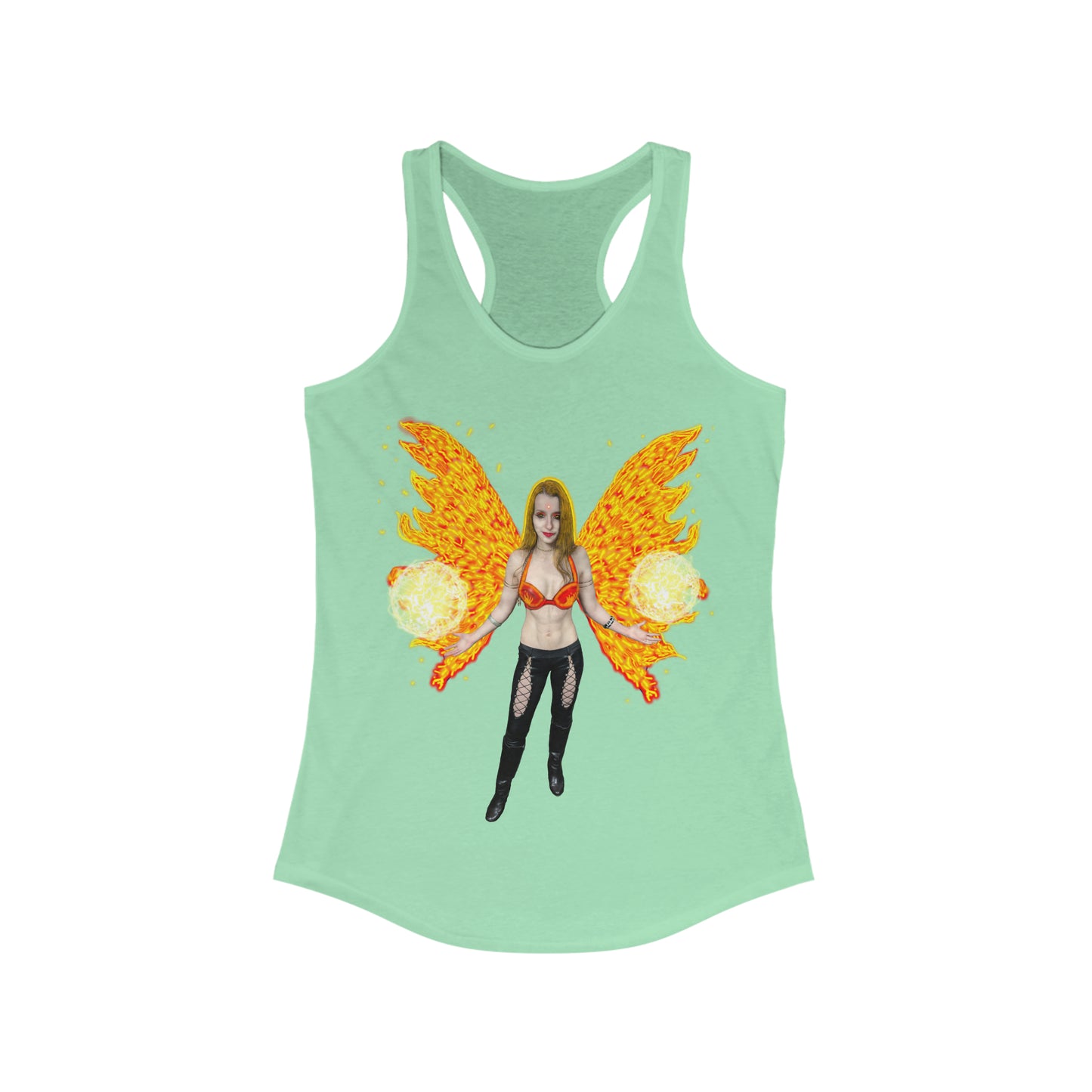 Mystic Fire Fairy Women's Ideal Racerback Tank